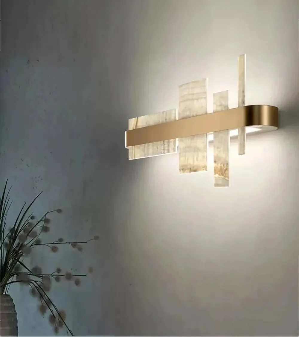 Alabaster Acropolis LED Wall Sconce - Image 4