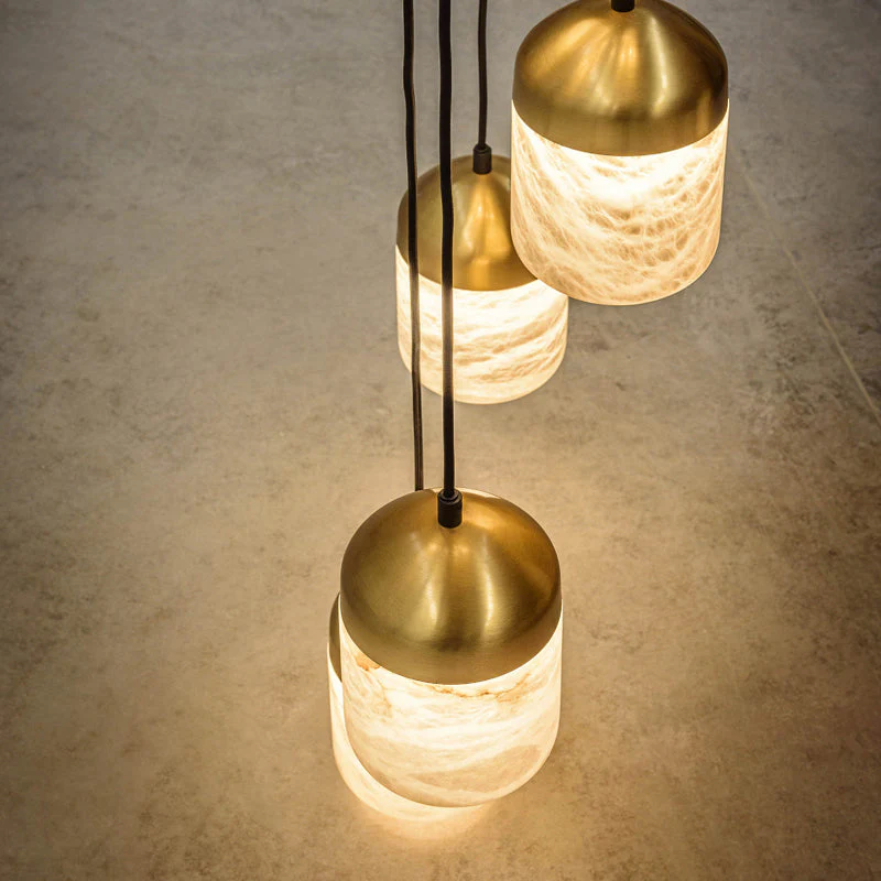 Alabaster Harmony Multi-Drop Chandelier - Image 3