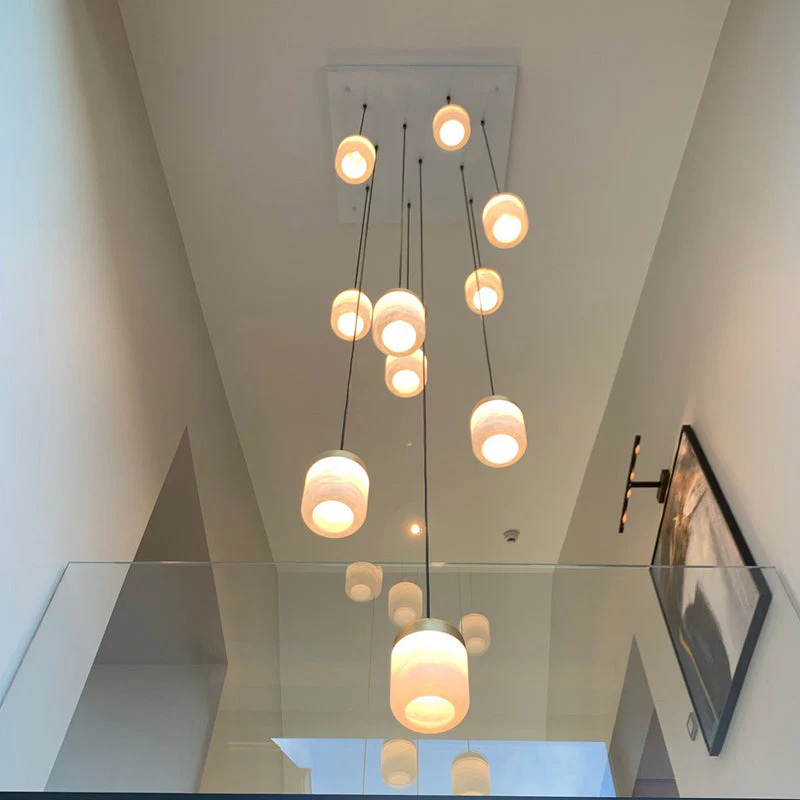 Alabaster Harmony Multi-Drop Chandelier - Image 5