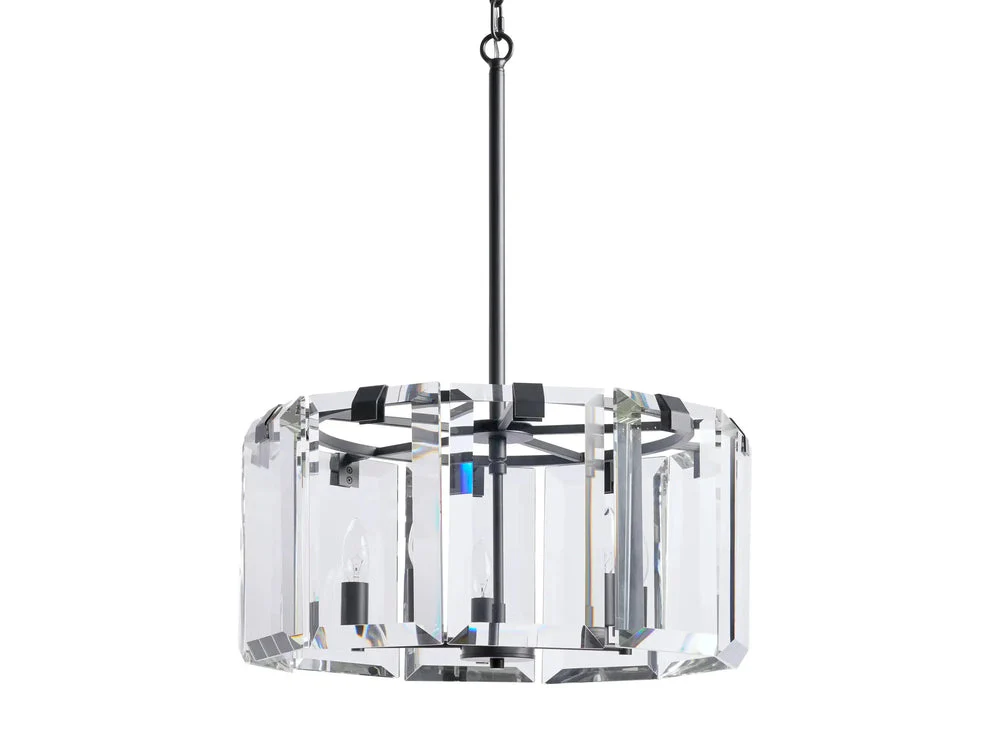 Amaya Delicate Crystal Round Chandelier - Image 10