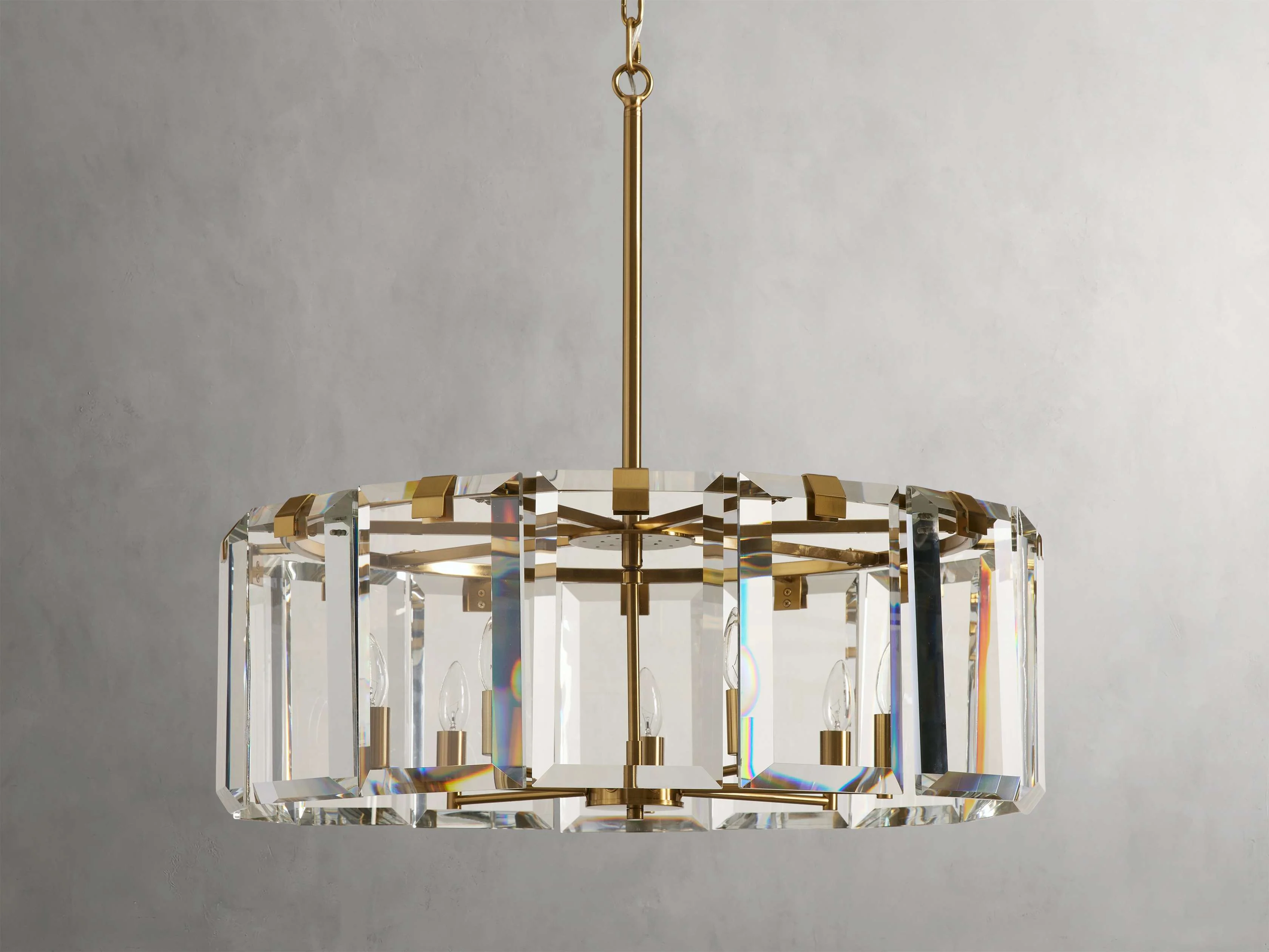 Amaya Delicate Crystal Round Chandelier - Image 12