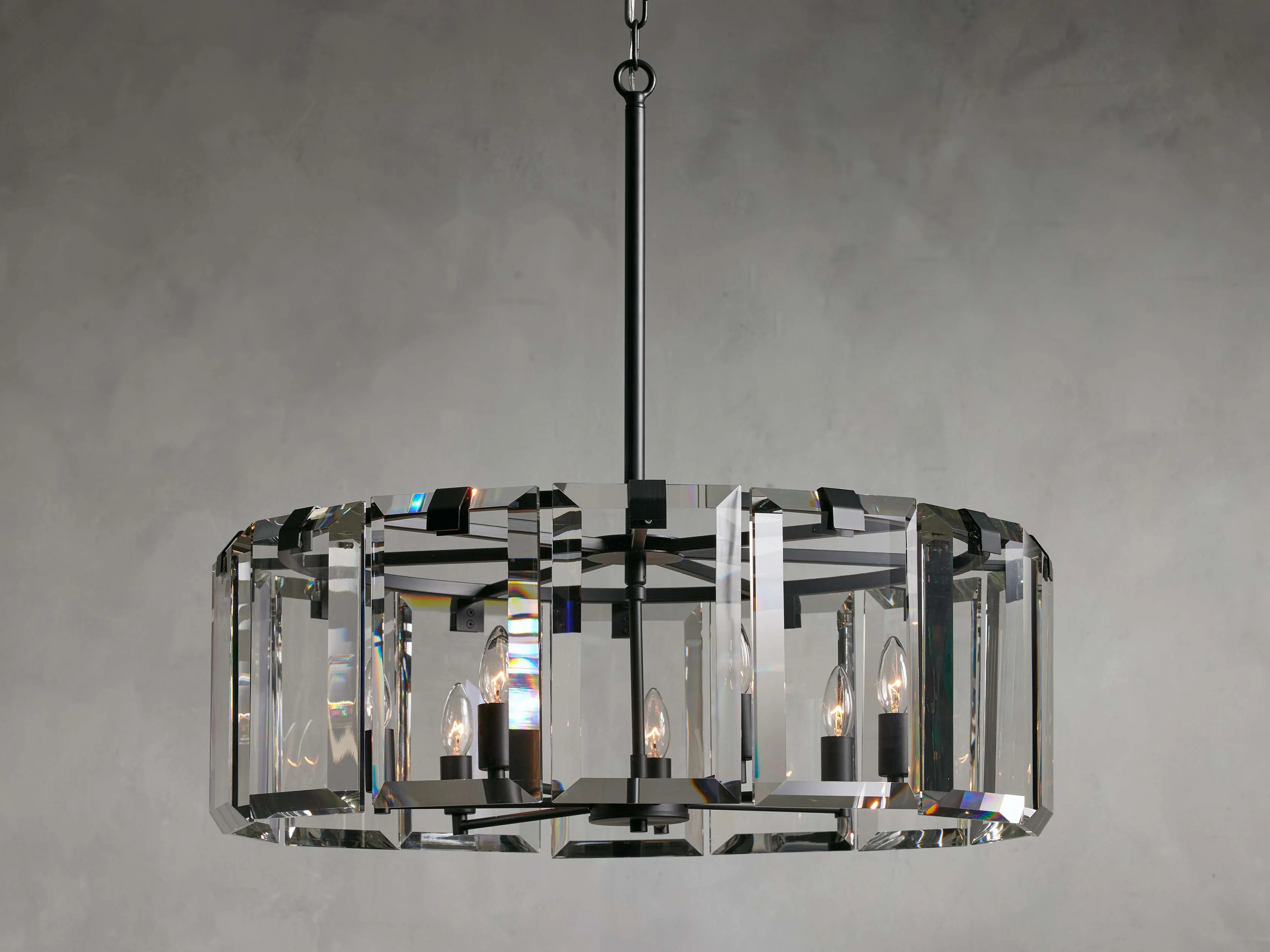 Amaya Delicate Crystal Round Chandelier - Image 16