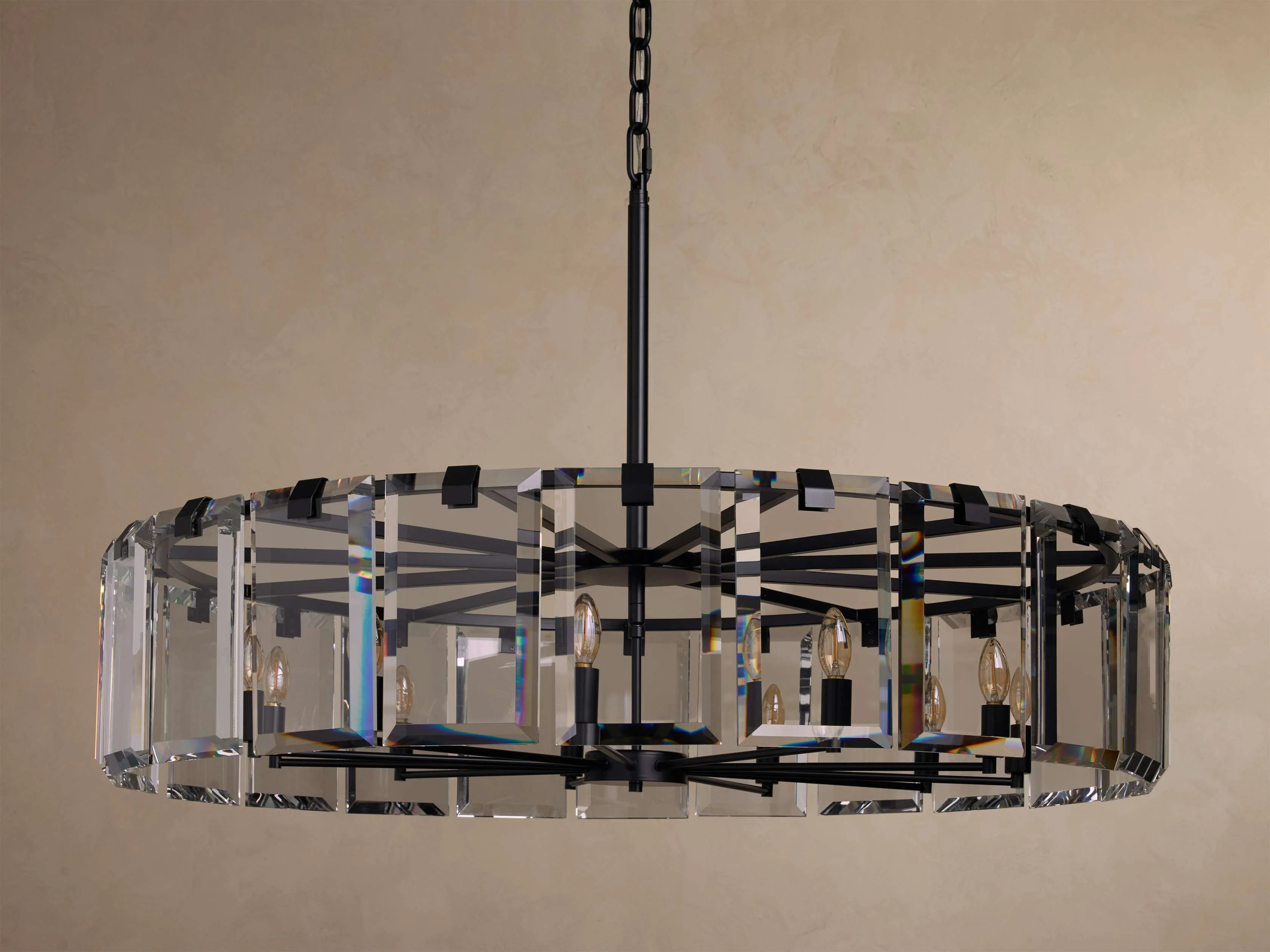 Amaya Delicate Crystal Round Chandelier - Image 37
