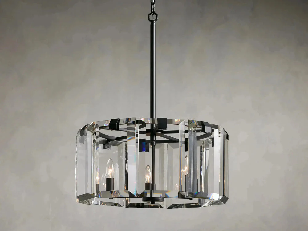 Amaya Delicate Crystal Round Chandelier - Image 6