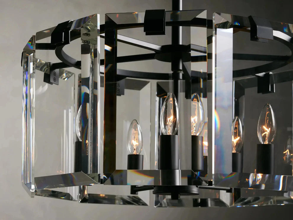 Amaya Delicate Crystal Round Chandelier - Image 8