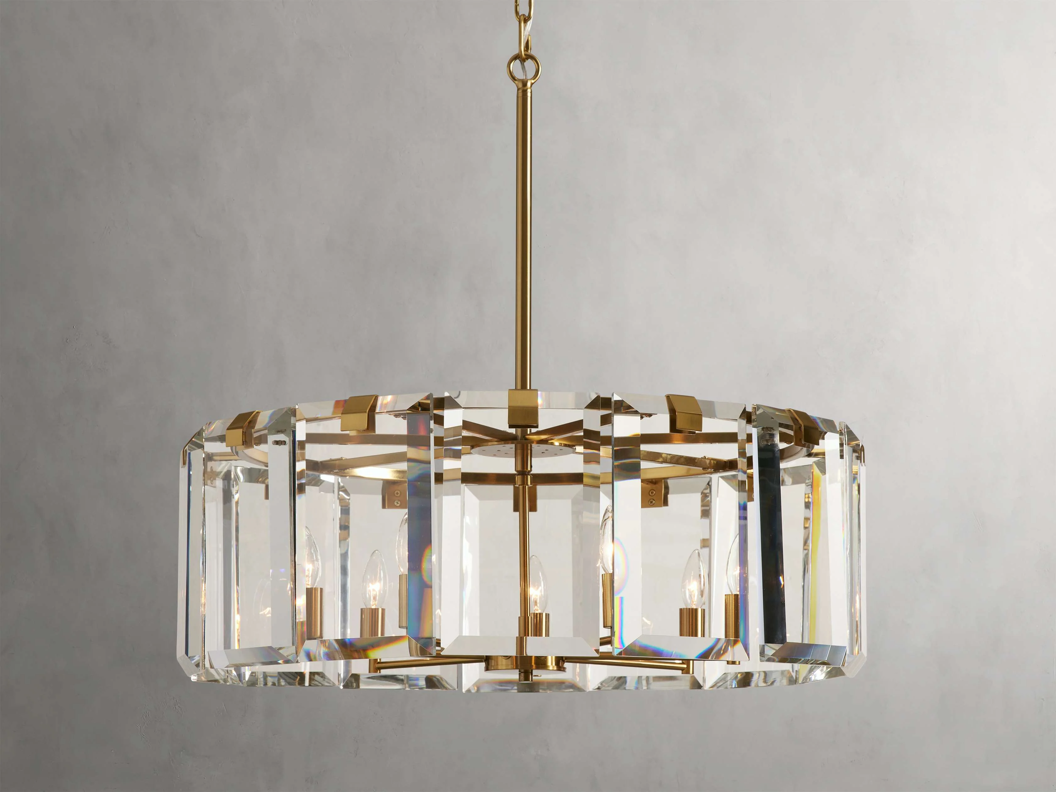 Amaya Luxe Crystal Round Chandelier - Image 11