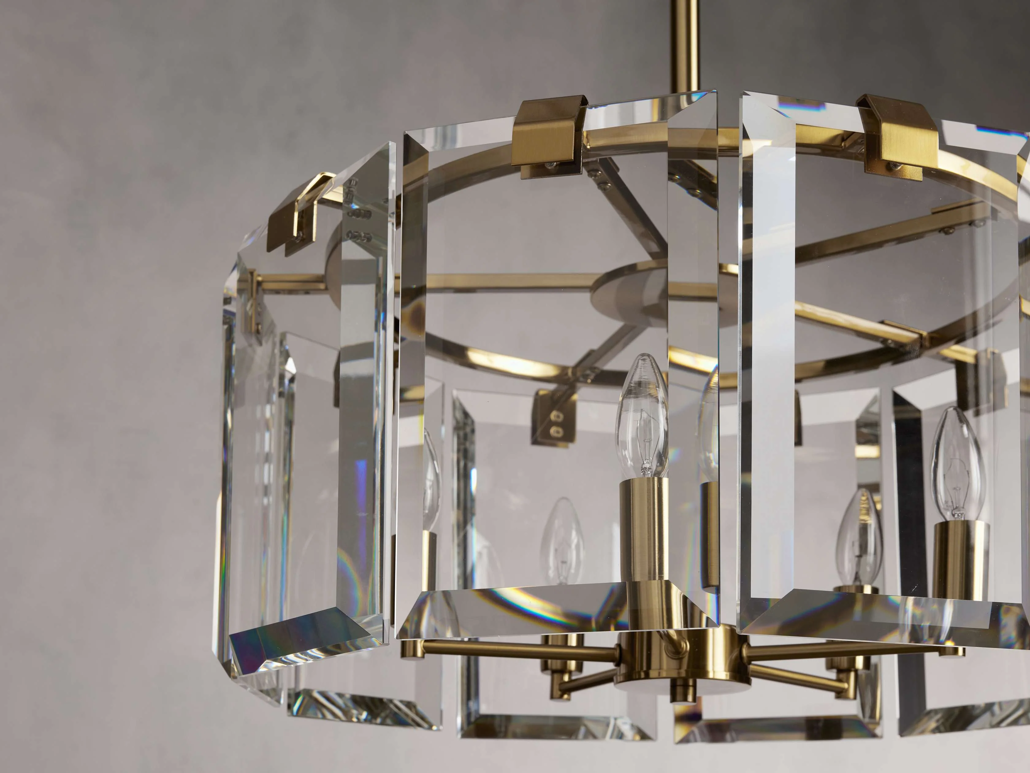 Amaya Luxe Crystal Round Chandelier - Image 3