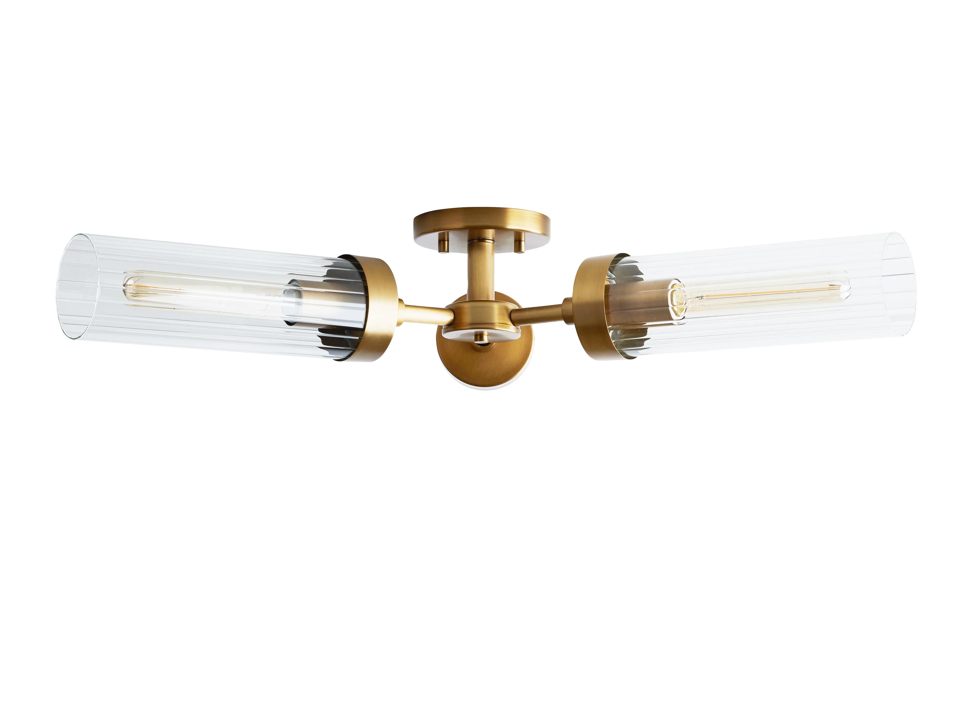 Andreas Modern Glass Flush Mount - Image 5