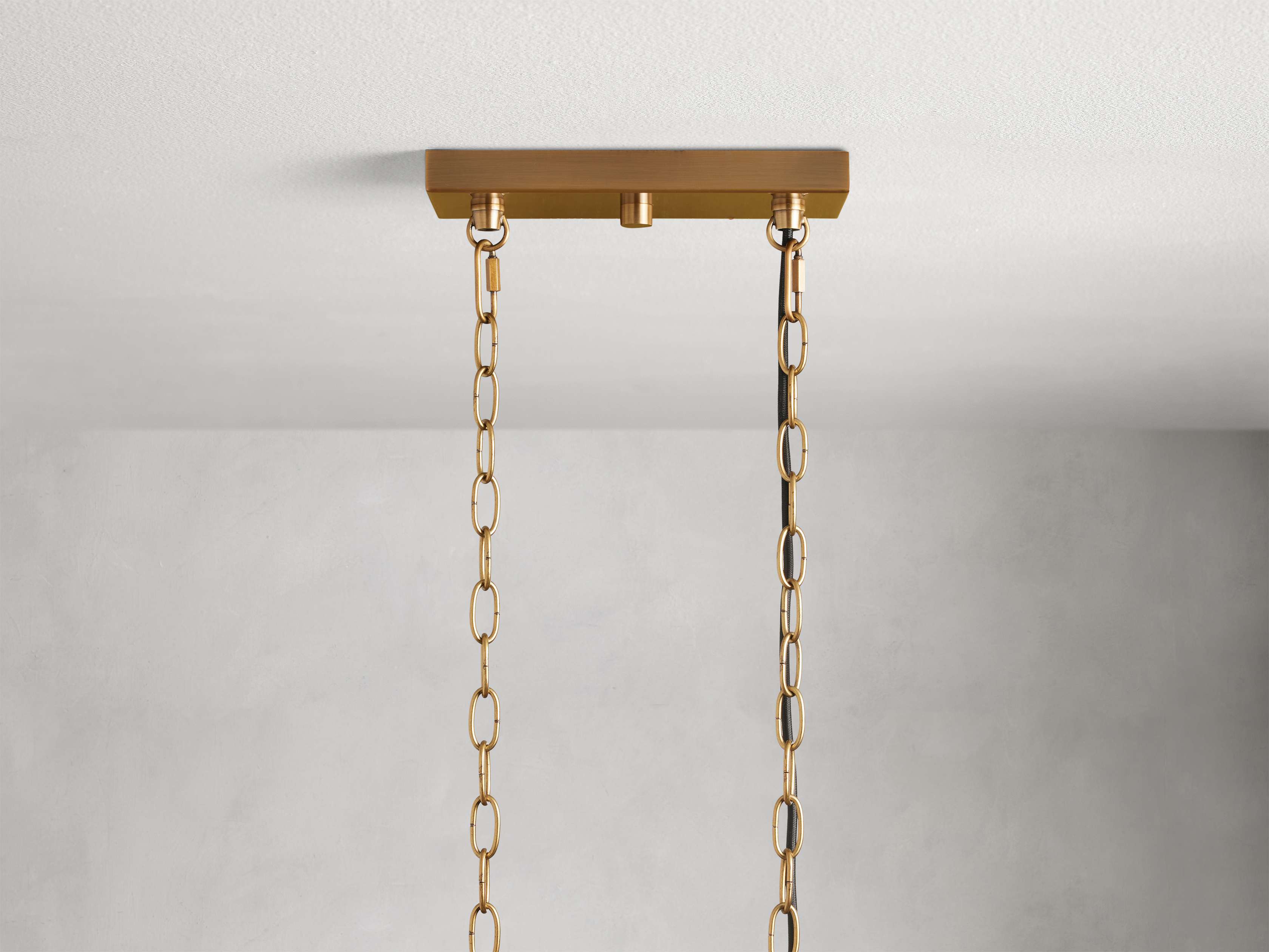 Andreas Modern Glass Linear Chandelier - Image 5