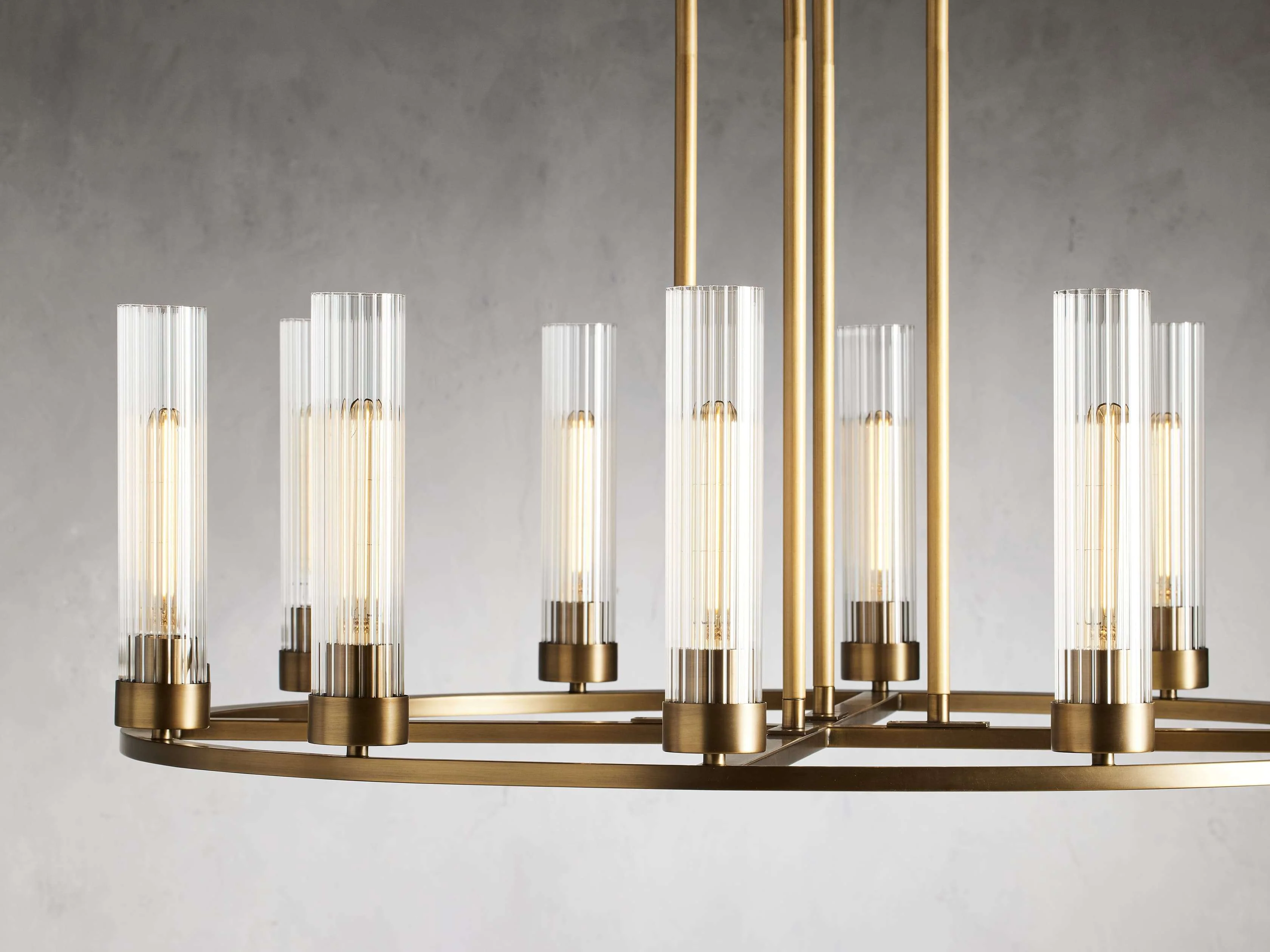 Andreas Modern Glass Round Chandelier - Image 20