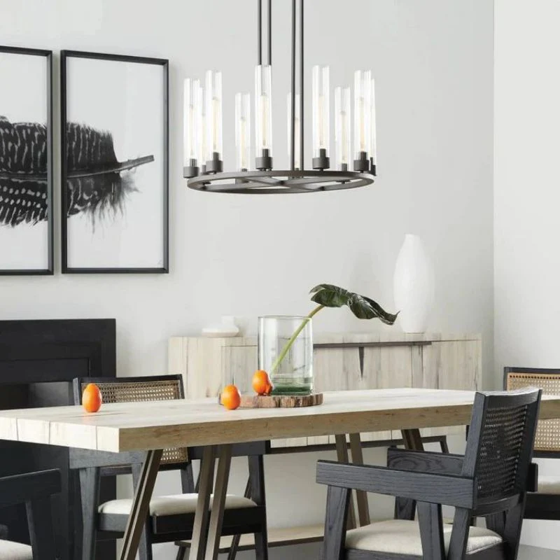 Andreas Modern Glass Round Chandelier - Image 34