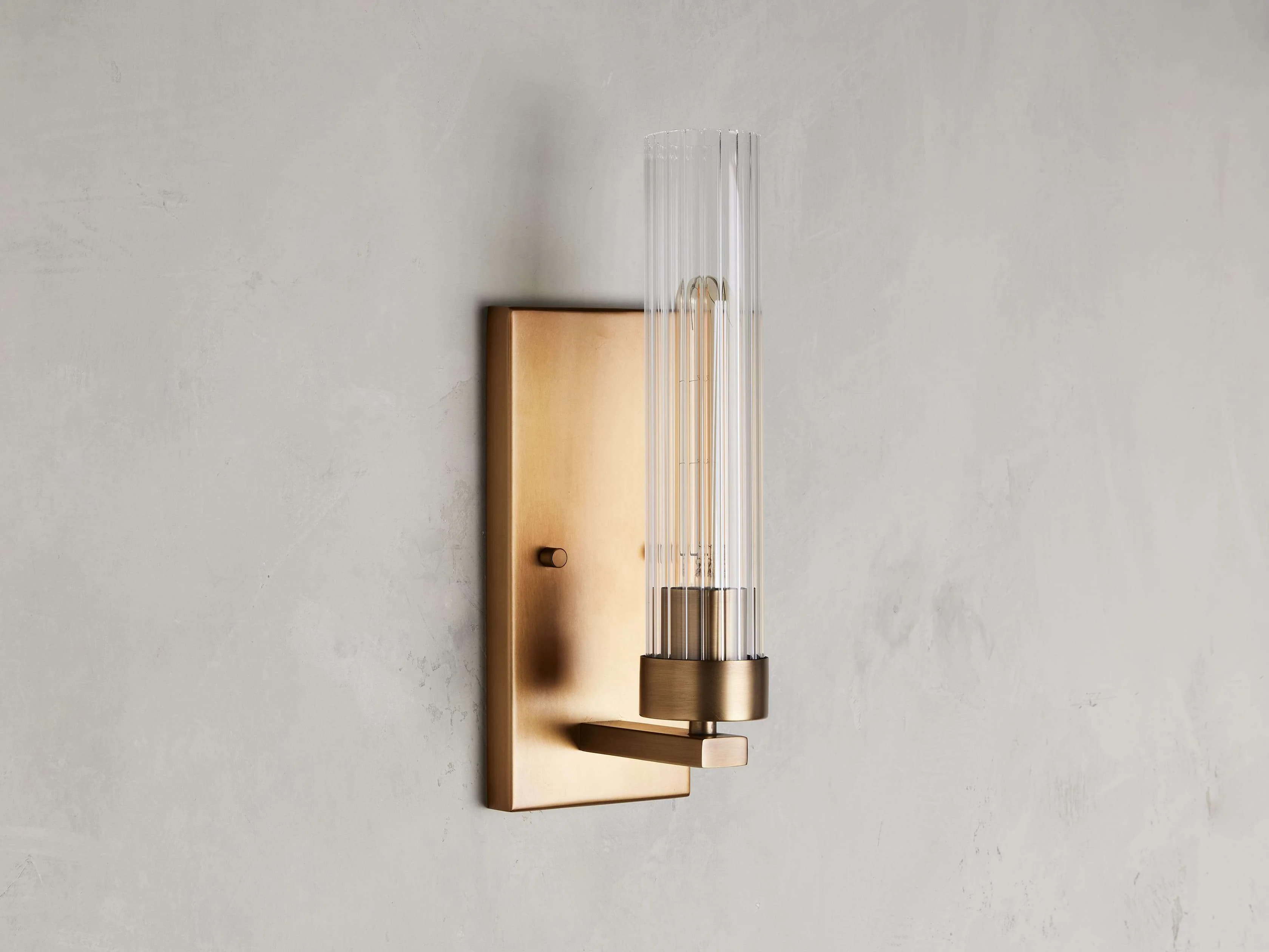 Andreas Modern Glass Wall Sconce - Image 3