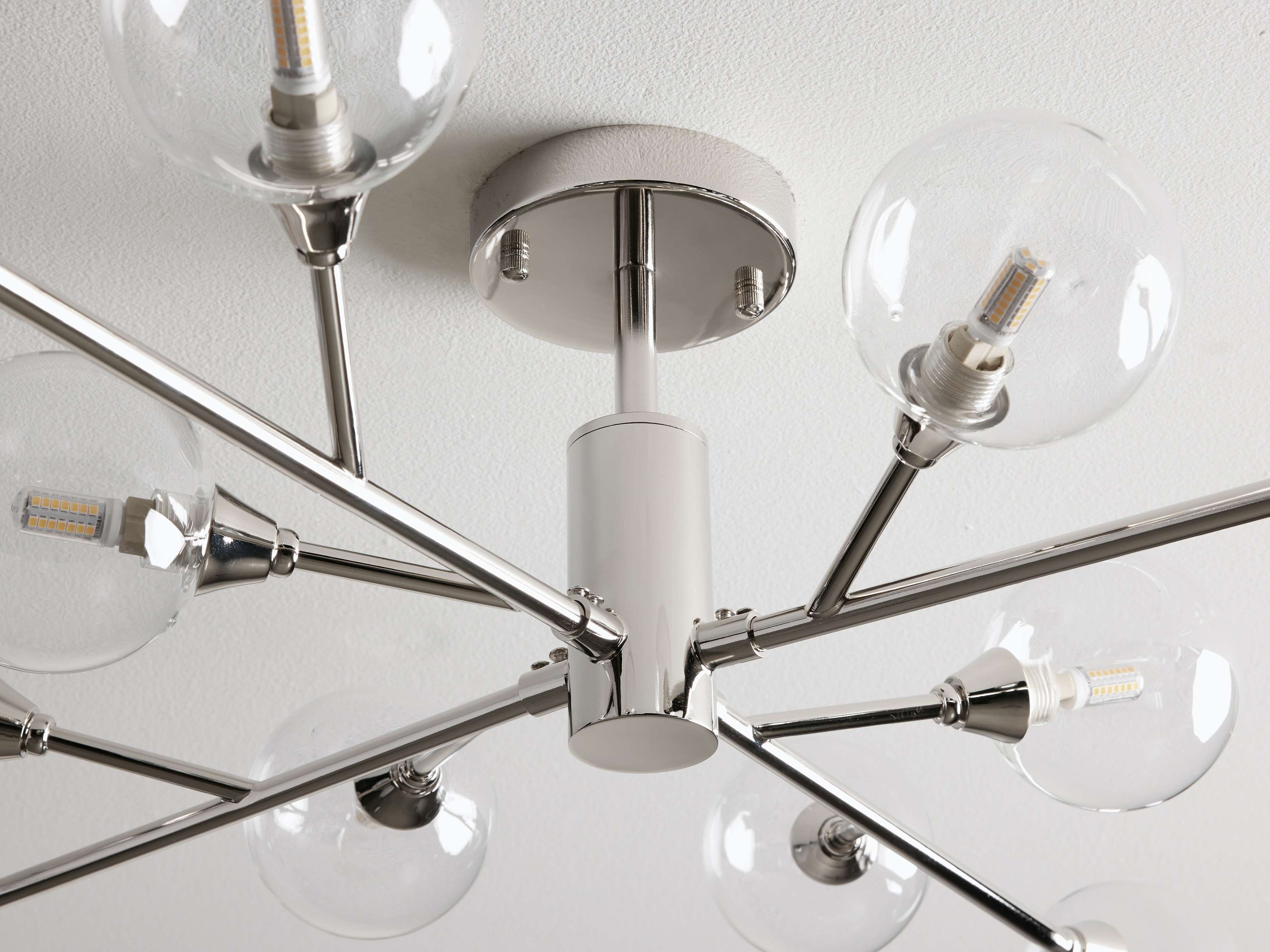Apollo Modern Glass Ball Flush Mount - Image 21