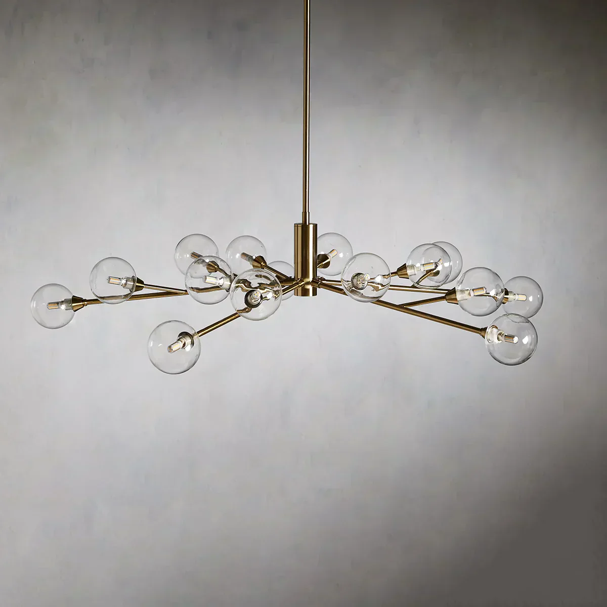 Apollo Modern Glass Ball Round Chandelier - Image 10