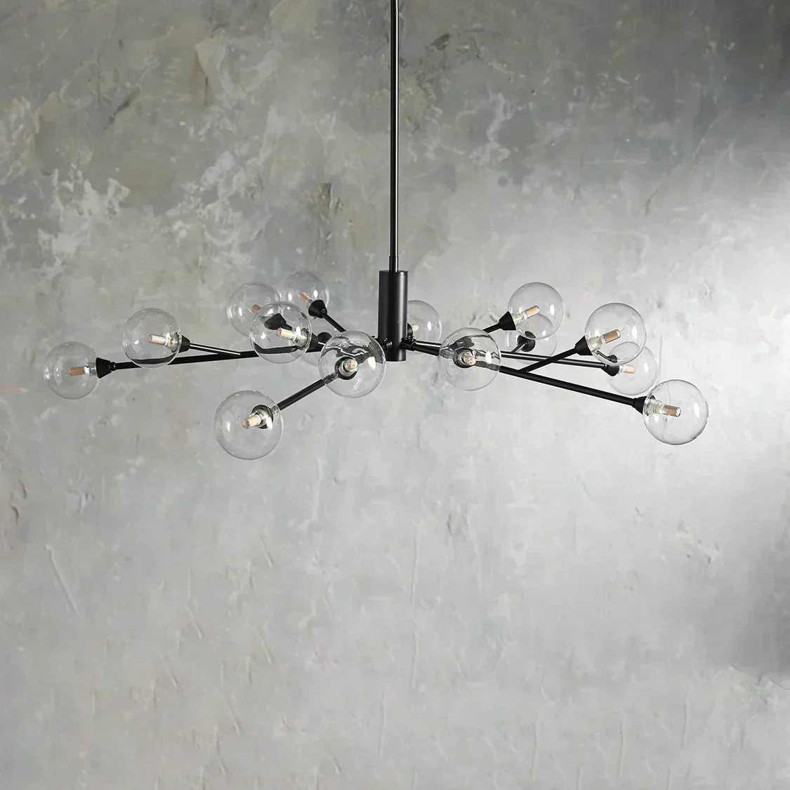 Apollo Modern Glass Ball Round Chandelier - Image 12