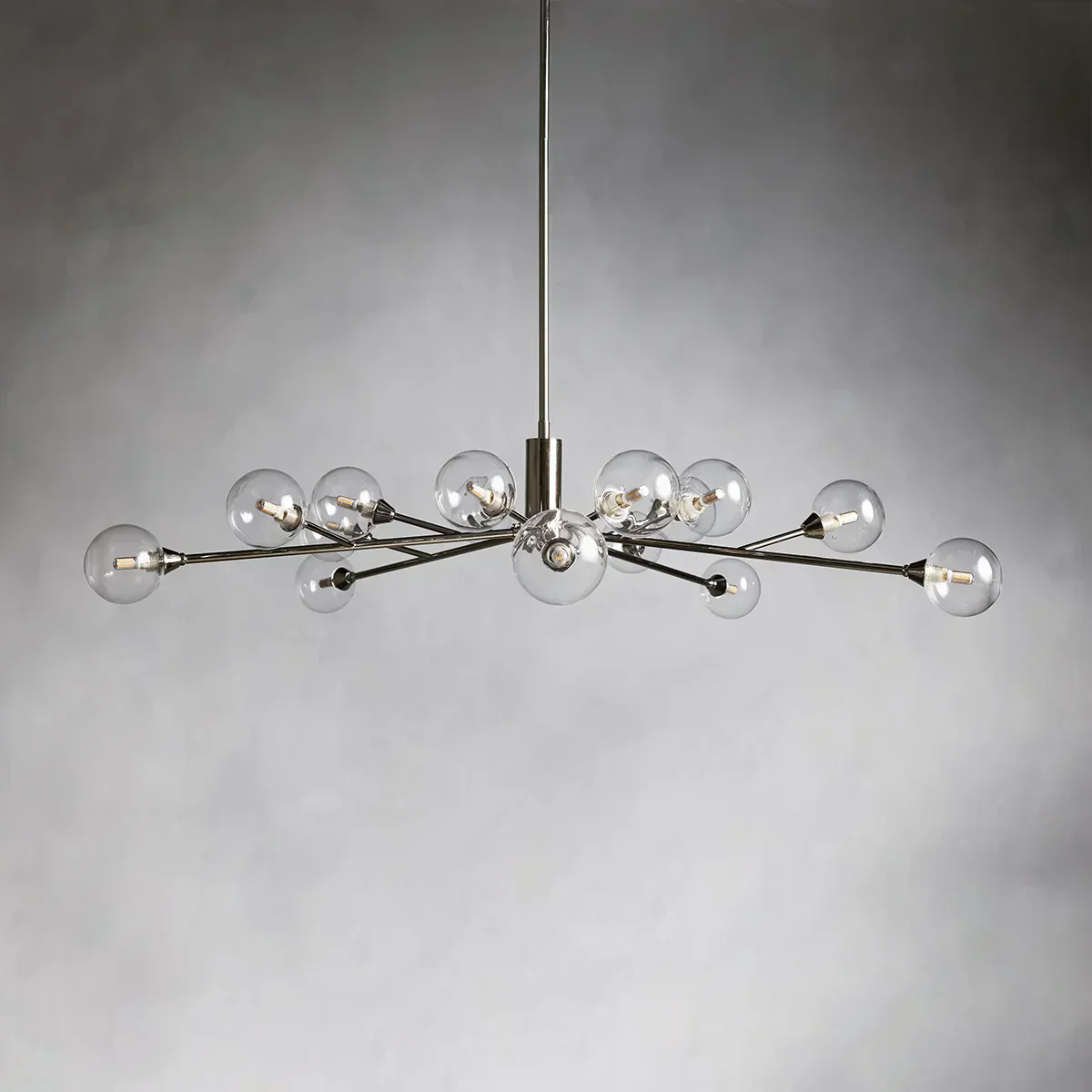 Apollo Modern Glass Ball Round Chandelier - Image 14