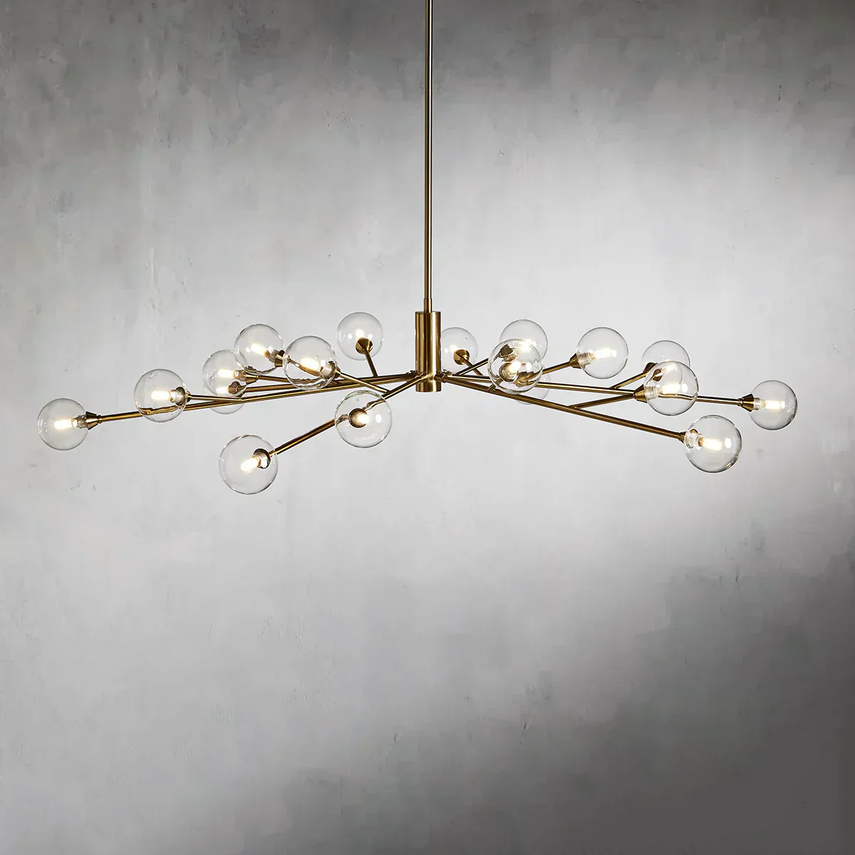 Apollo Modern Glass Ball Round Chandelier - Image 16