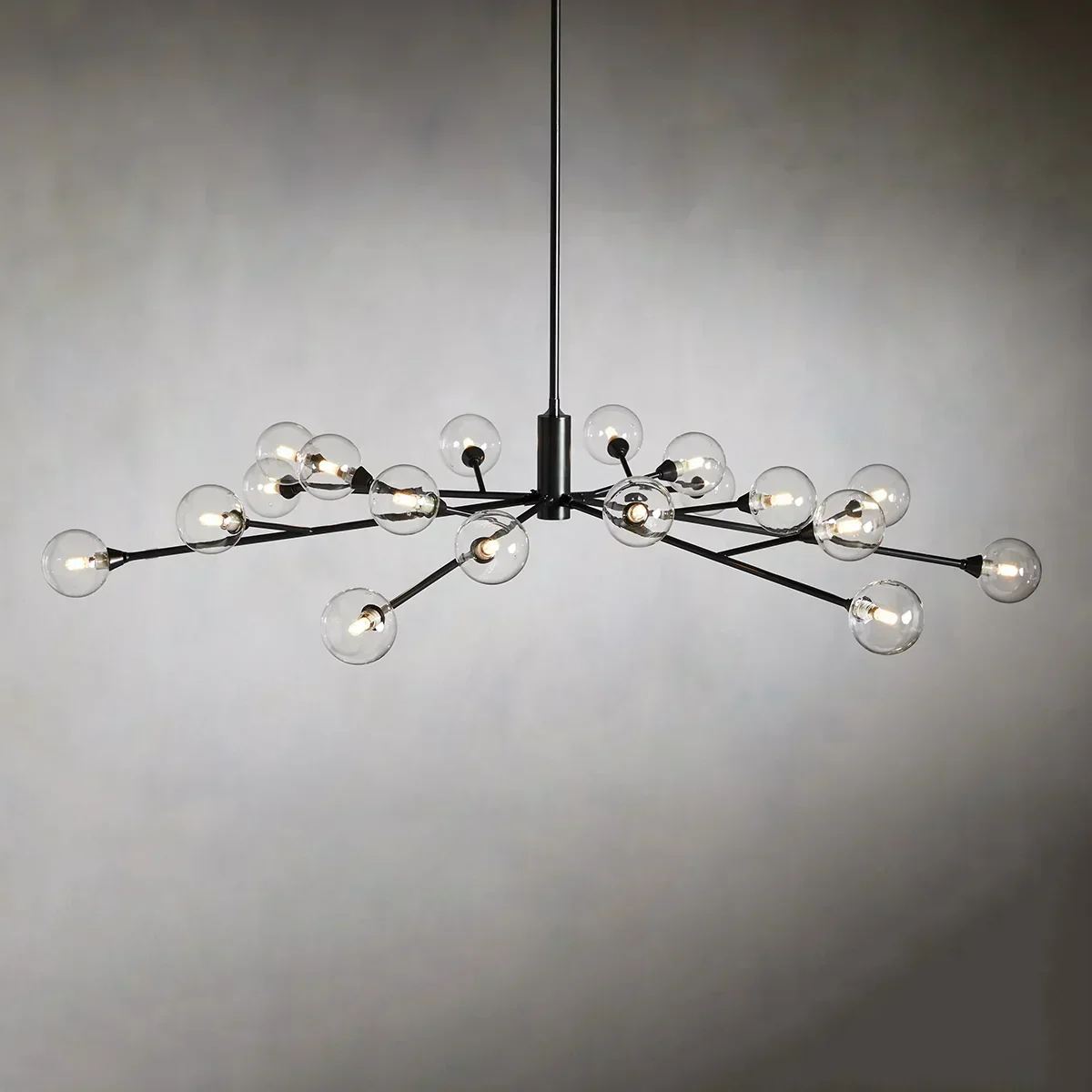 Apollo Modern Glass Ball Round Chandelier - Image 18