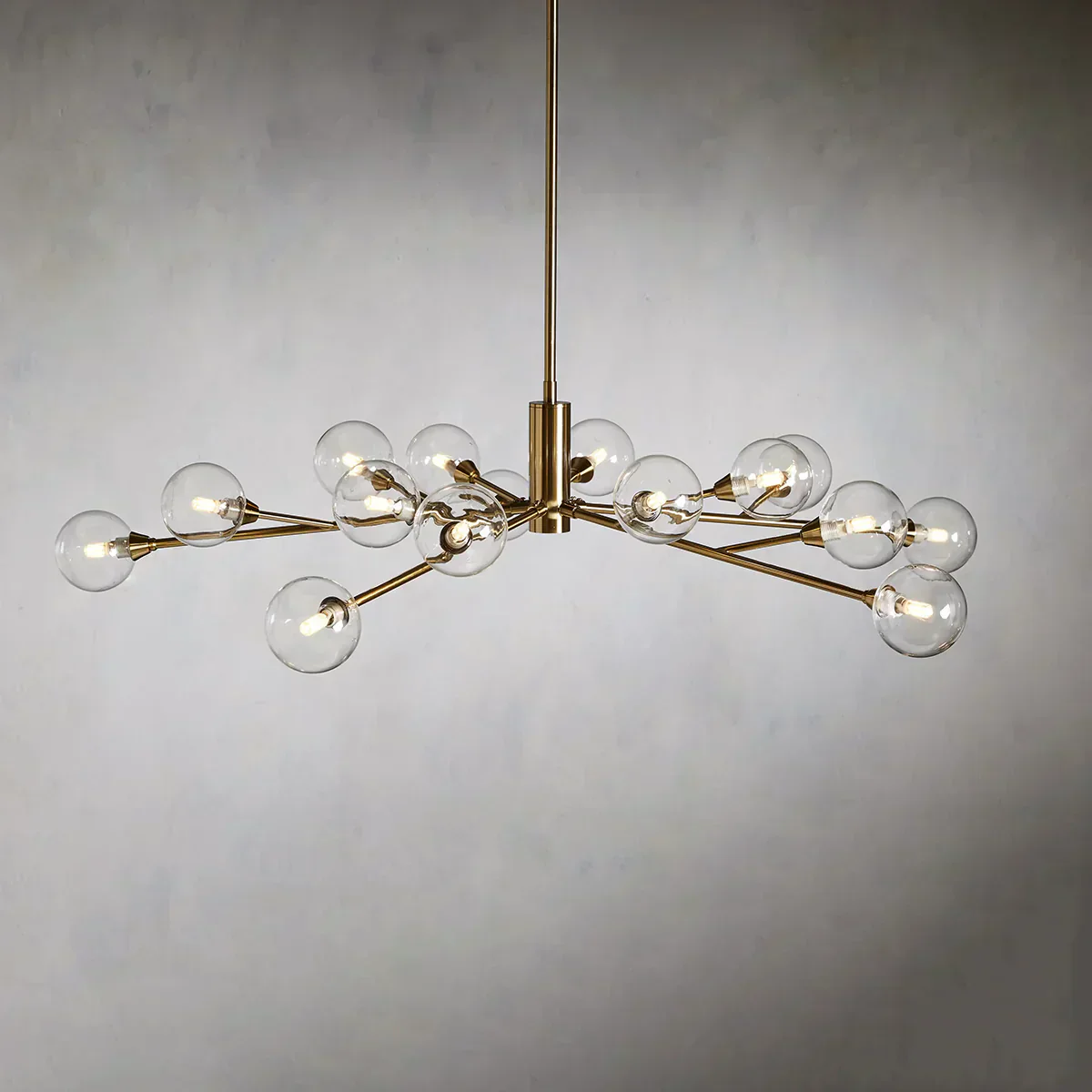 Apollo Modern Glass Ball Round Chandelier - Image 9