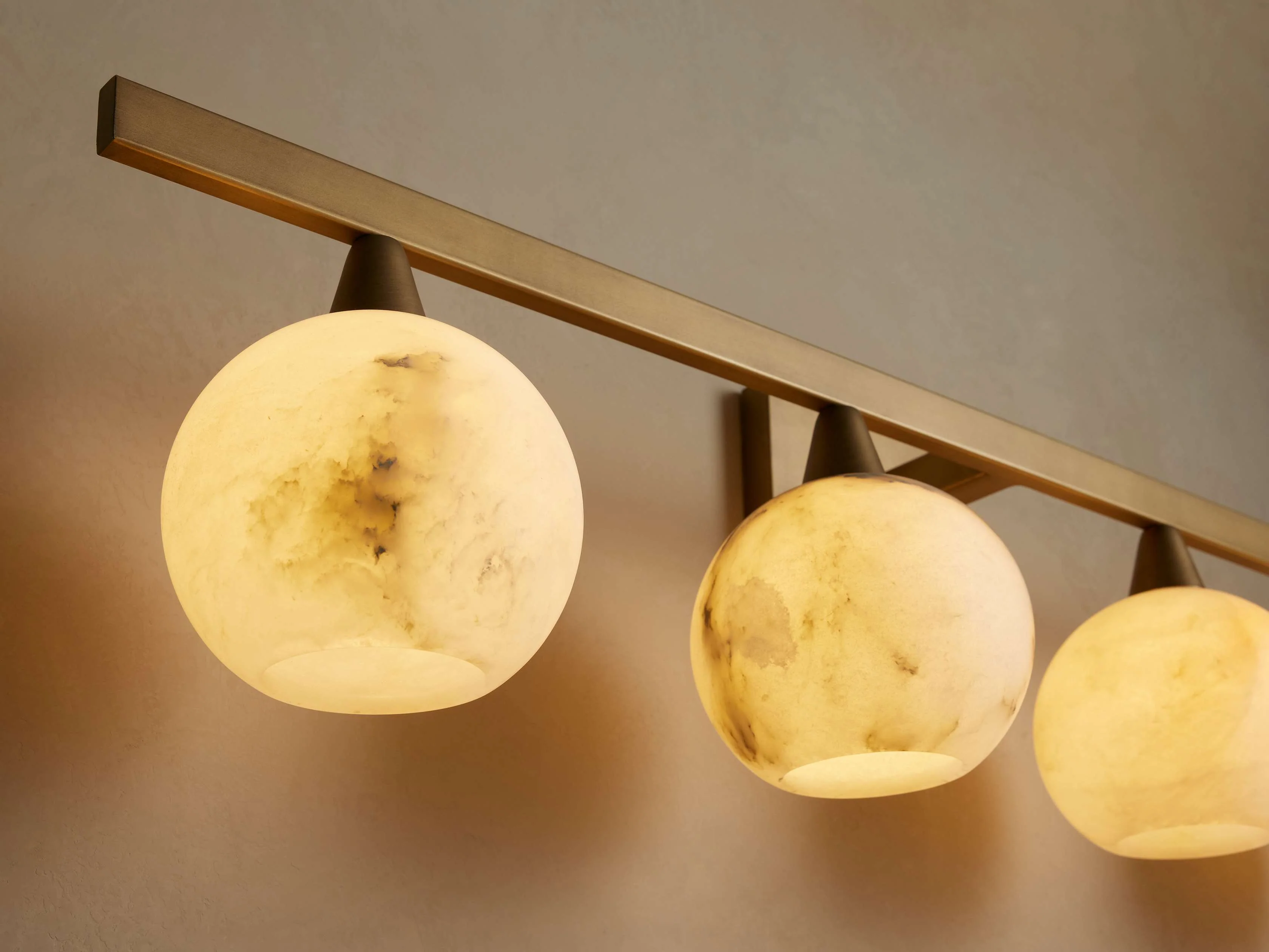 Arica Handcrafted Alabaster Wall Sconce - Image 6