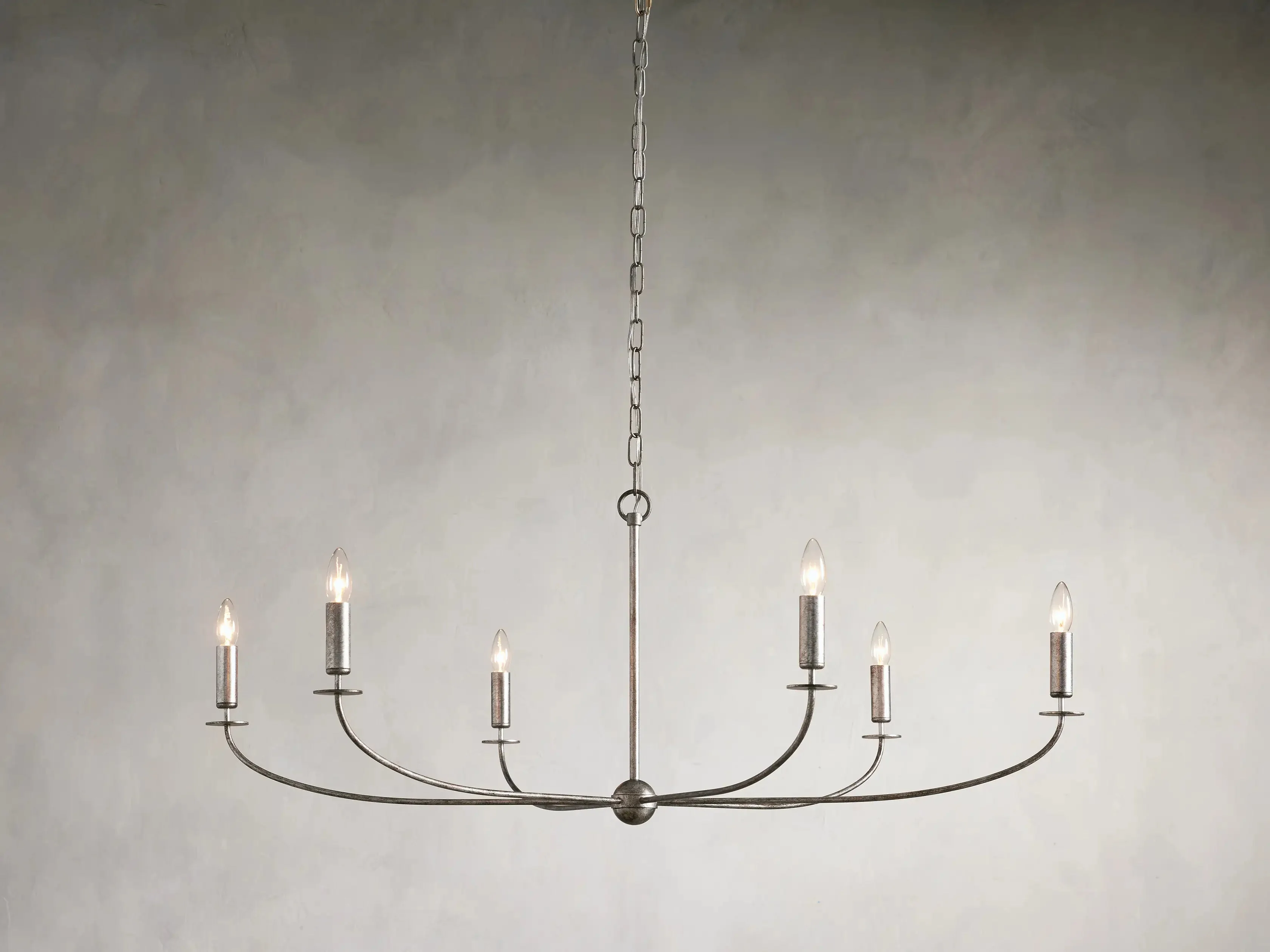 Arnett Handcrafted Vintage Round Chandelier - Image 6