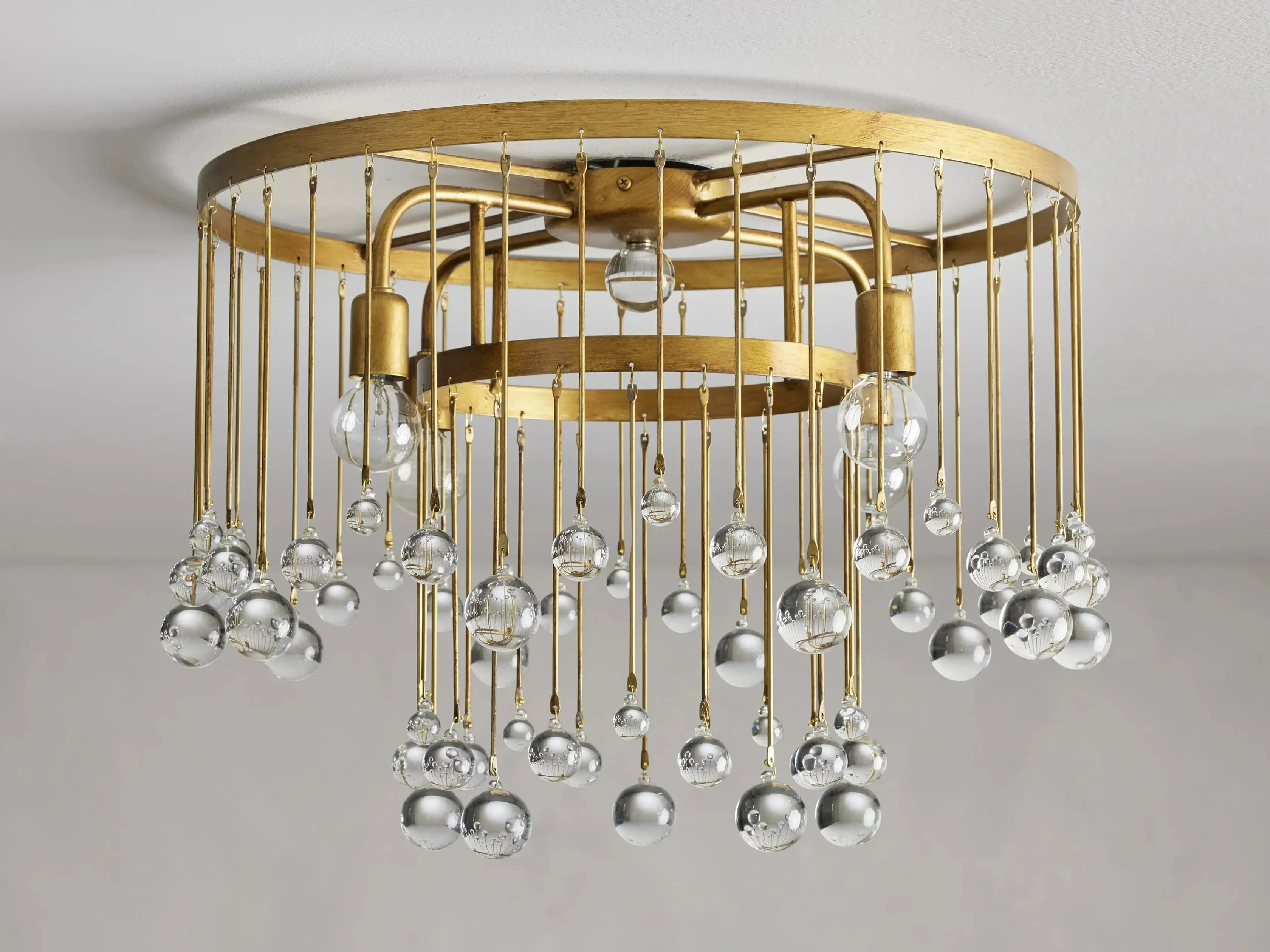 Aubrey Crystal Ball Flush Mount - Image 4