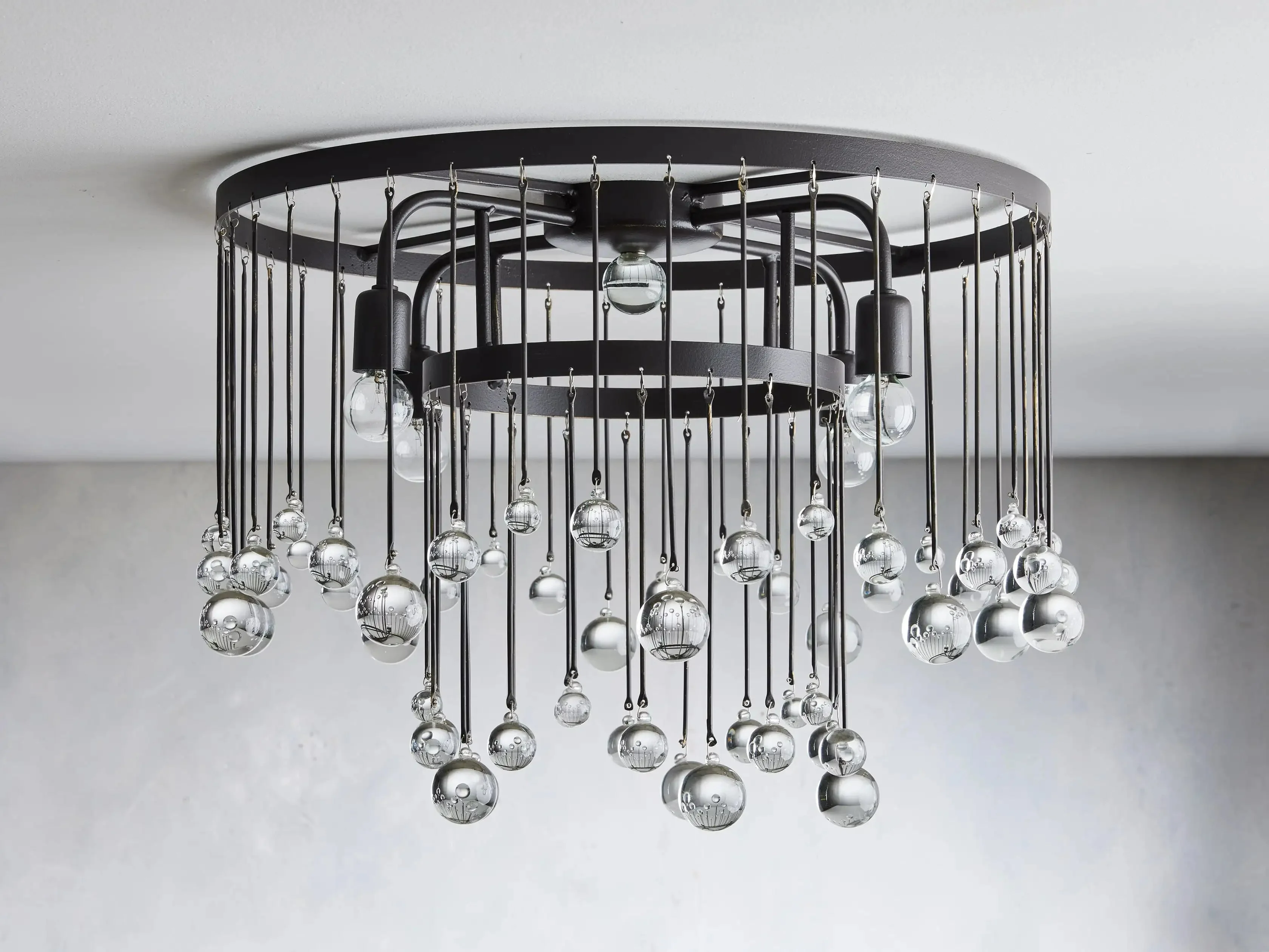 Aubrey Crystal Ball Flush Mount - Image 5