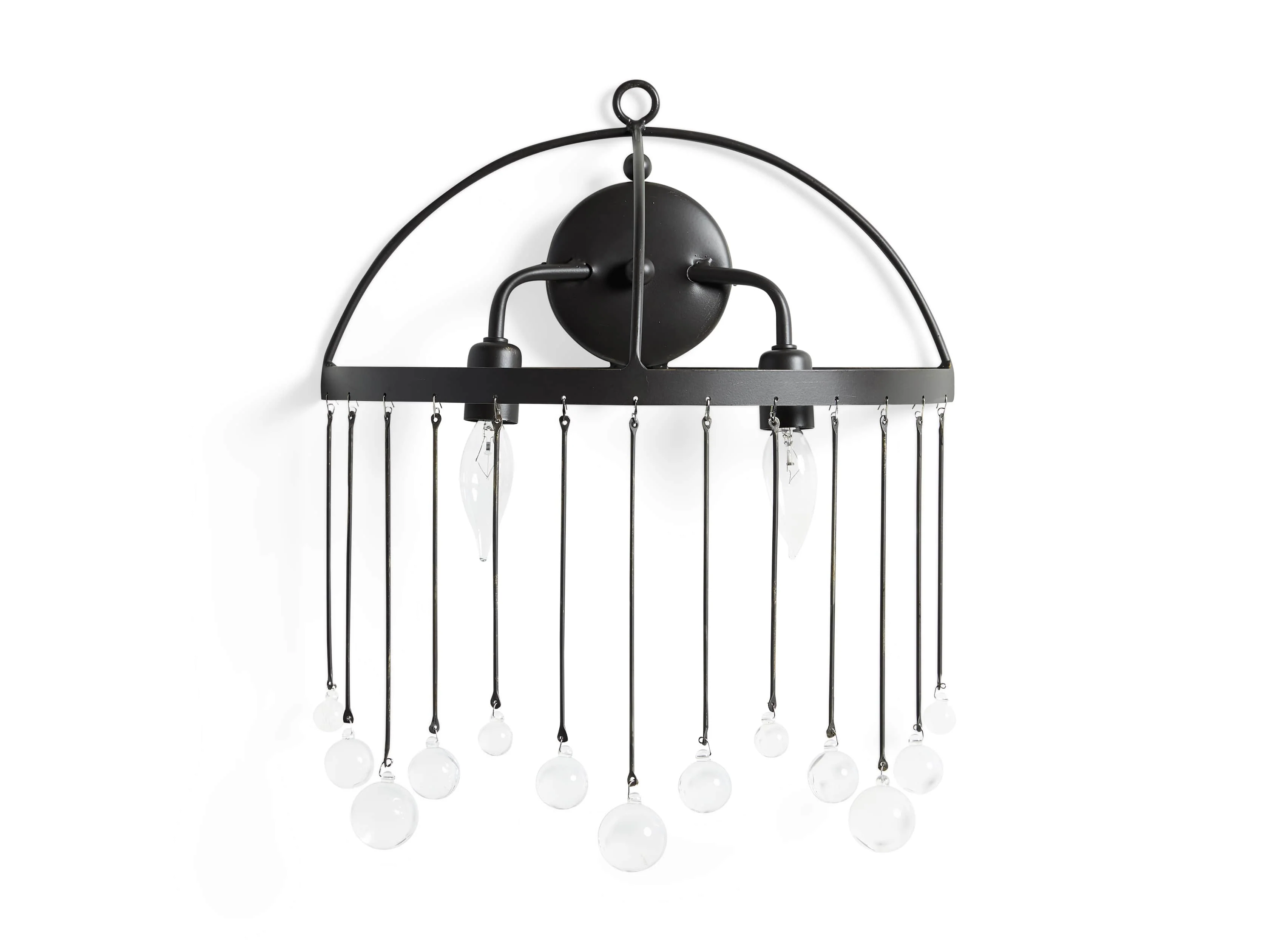 Aubrey Crystal Ball Wall Sconce - Image 10