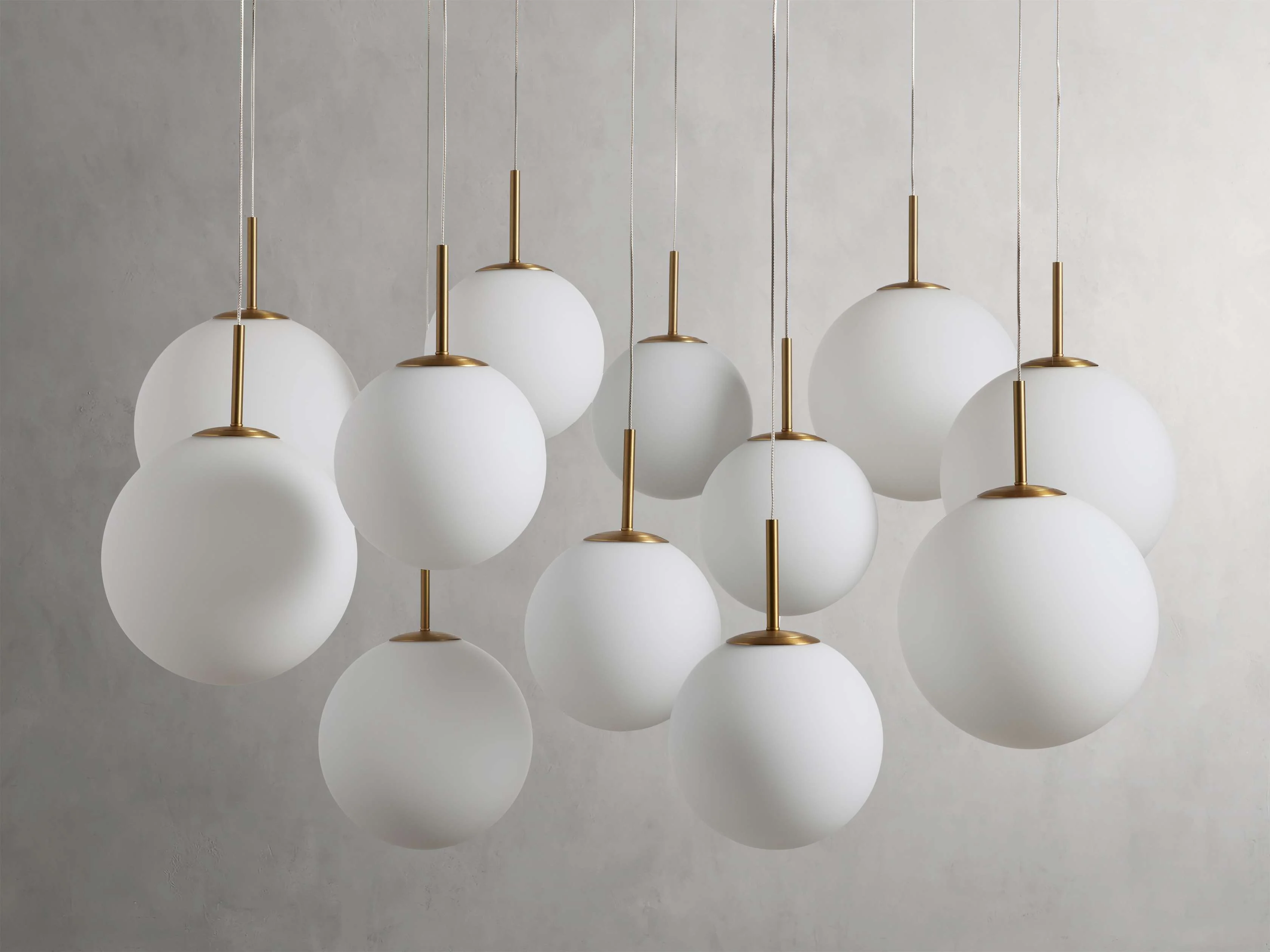 Casen Artisanal Glass Round Chandelier - Image 37