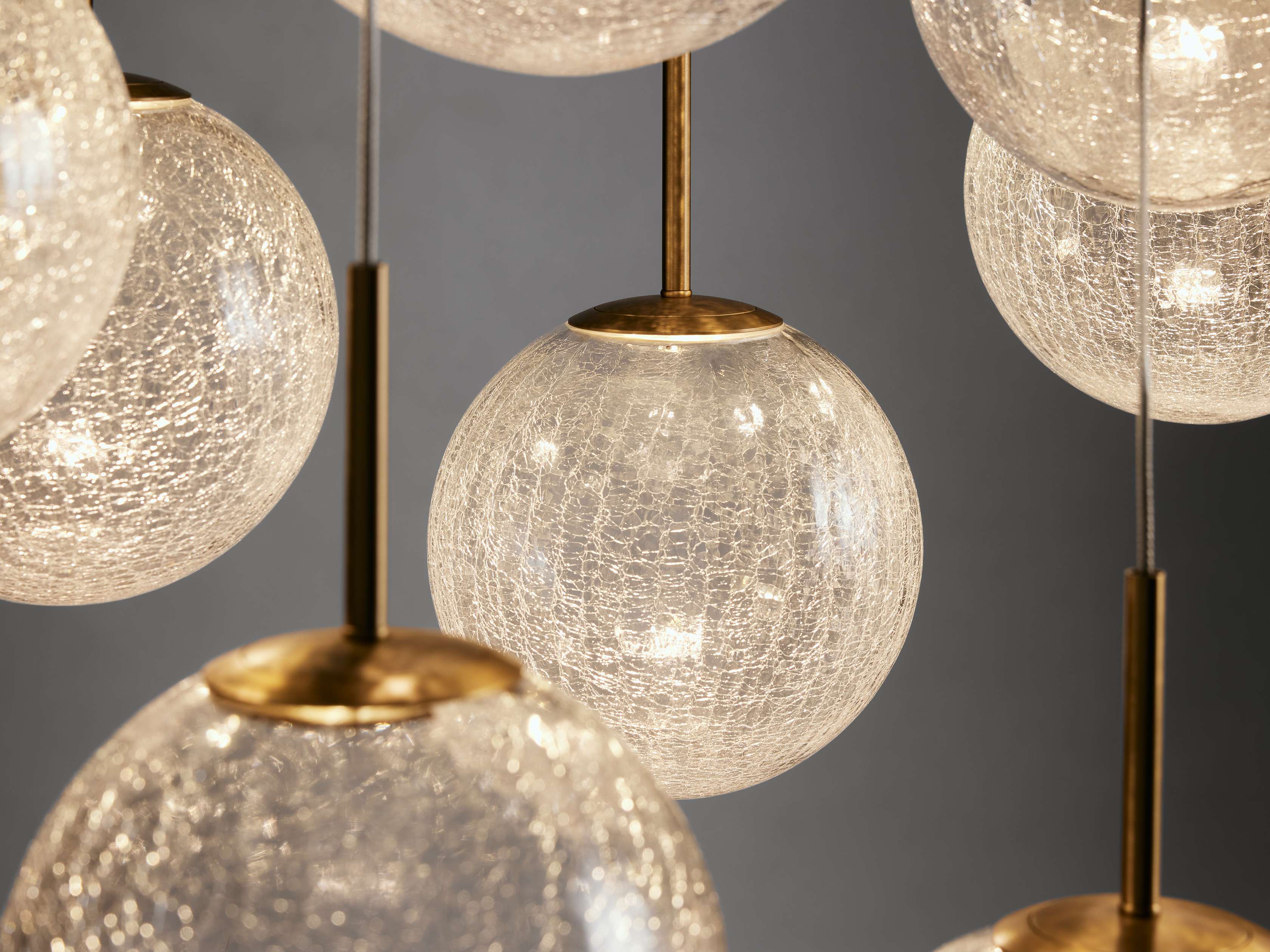 Casen Modern Satin Crystal Linear Chandelier - Image 13
