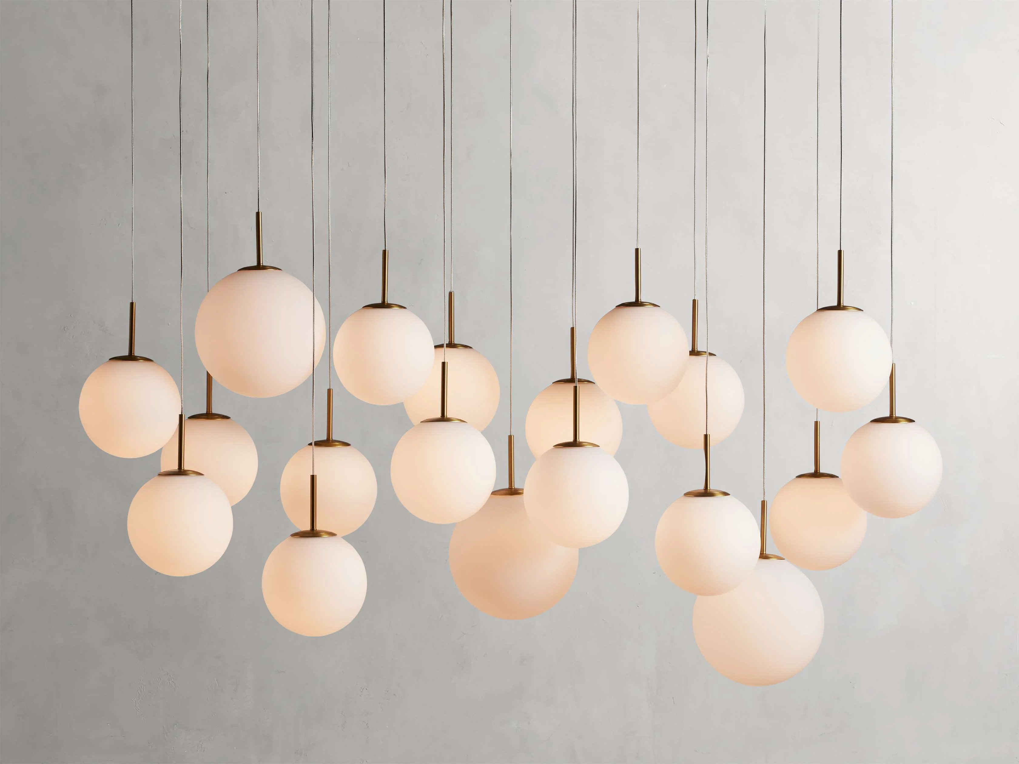 Casen Modern Satin Crystal Linear Chandelier - Image 16