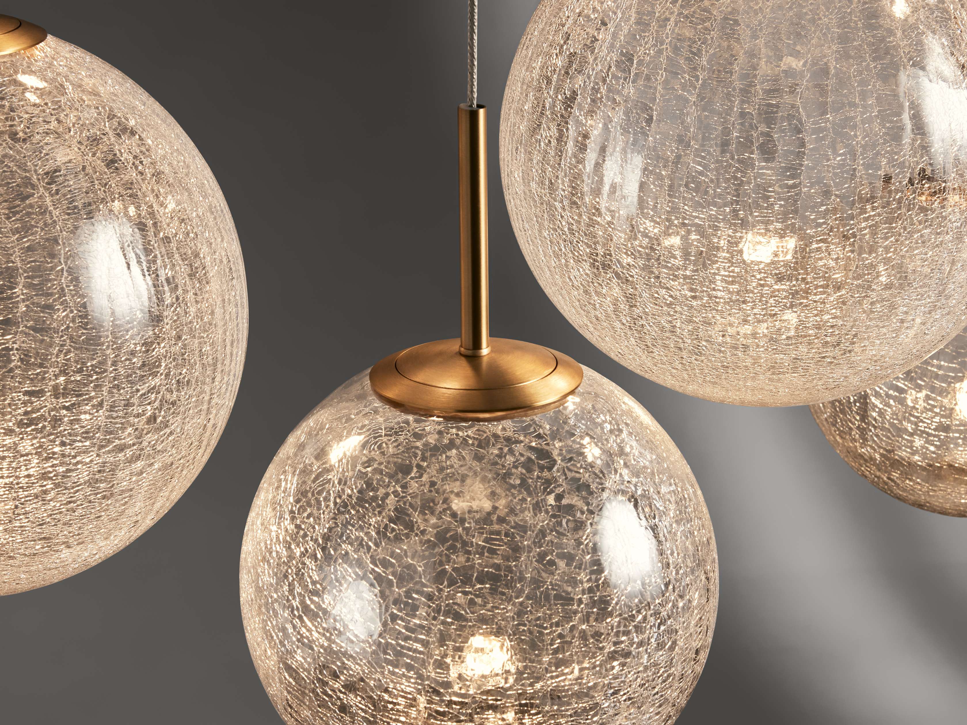 Casen Modern Satin Crystal Linear Chandelier - Image 3