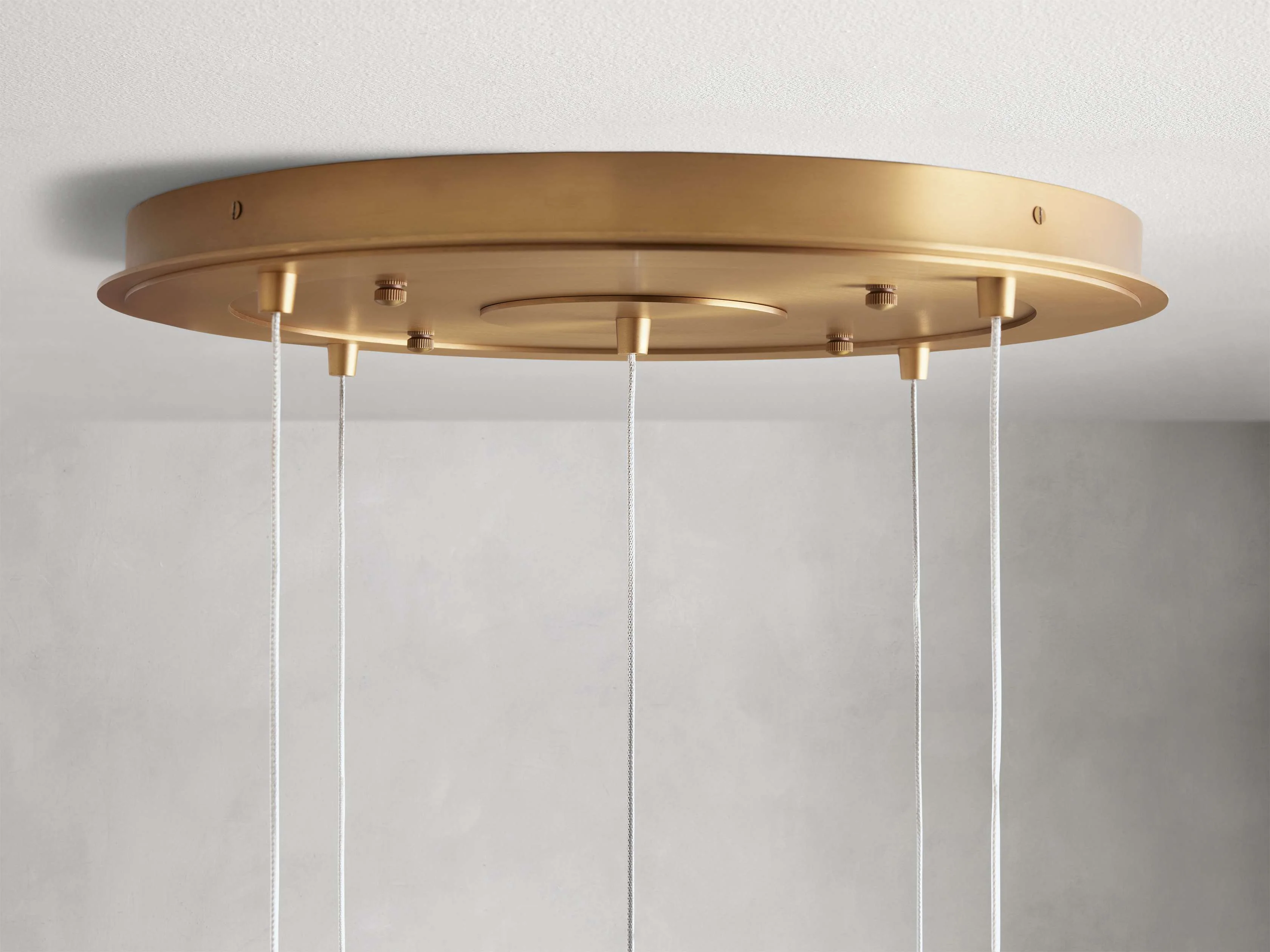 Casen Modern Satin Crystal Round Chandelier - Image 14