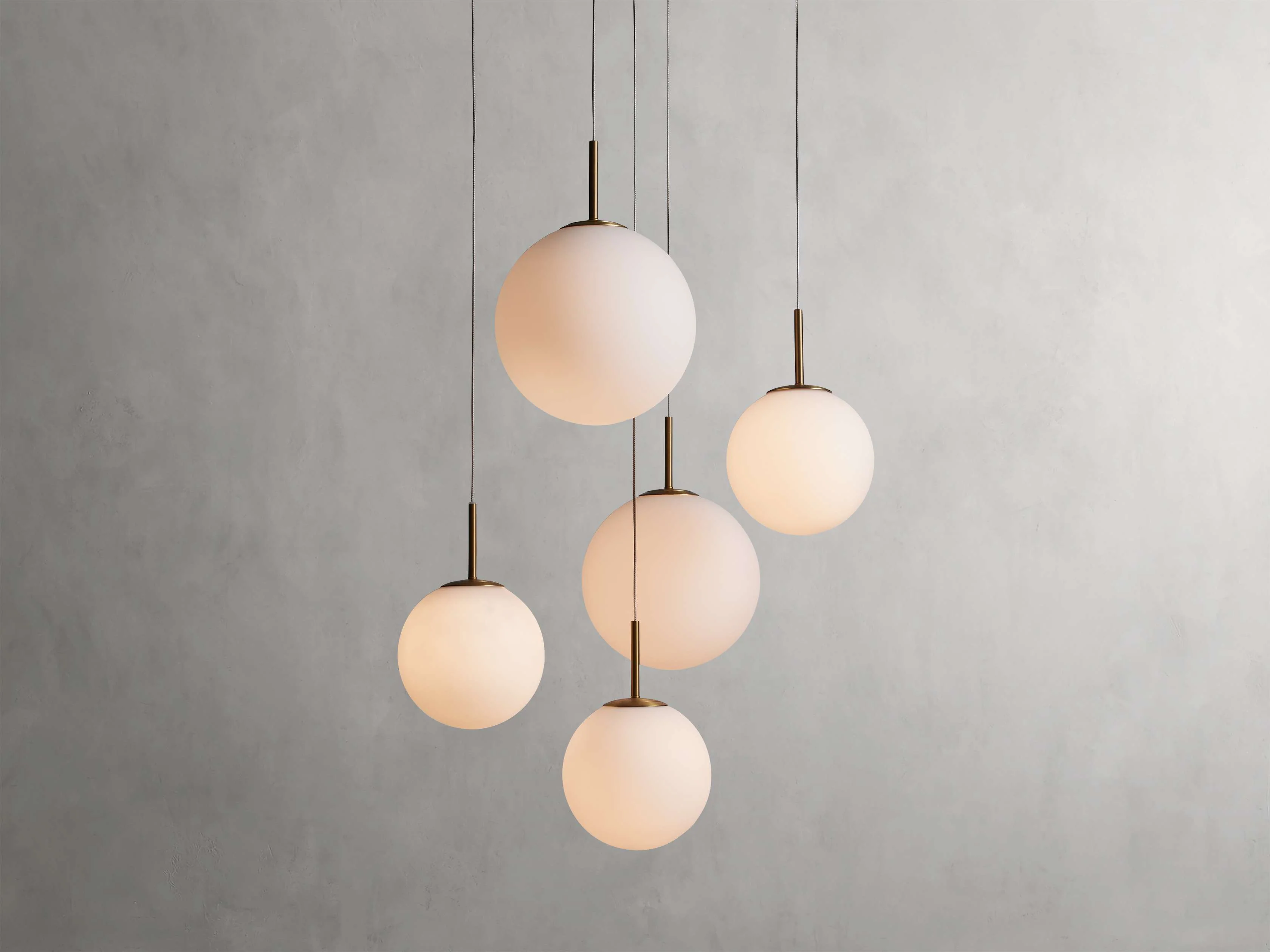 Casen Modern Satin Crystal Round Chandelier - Image 16