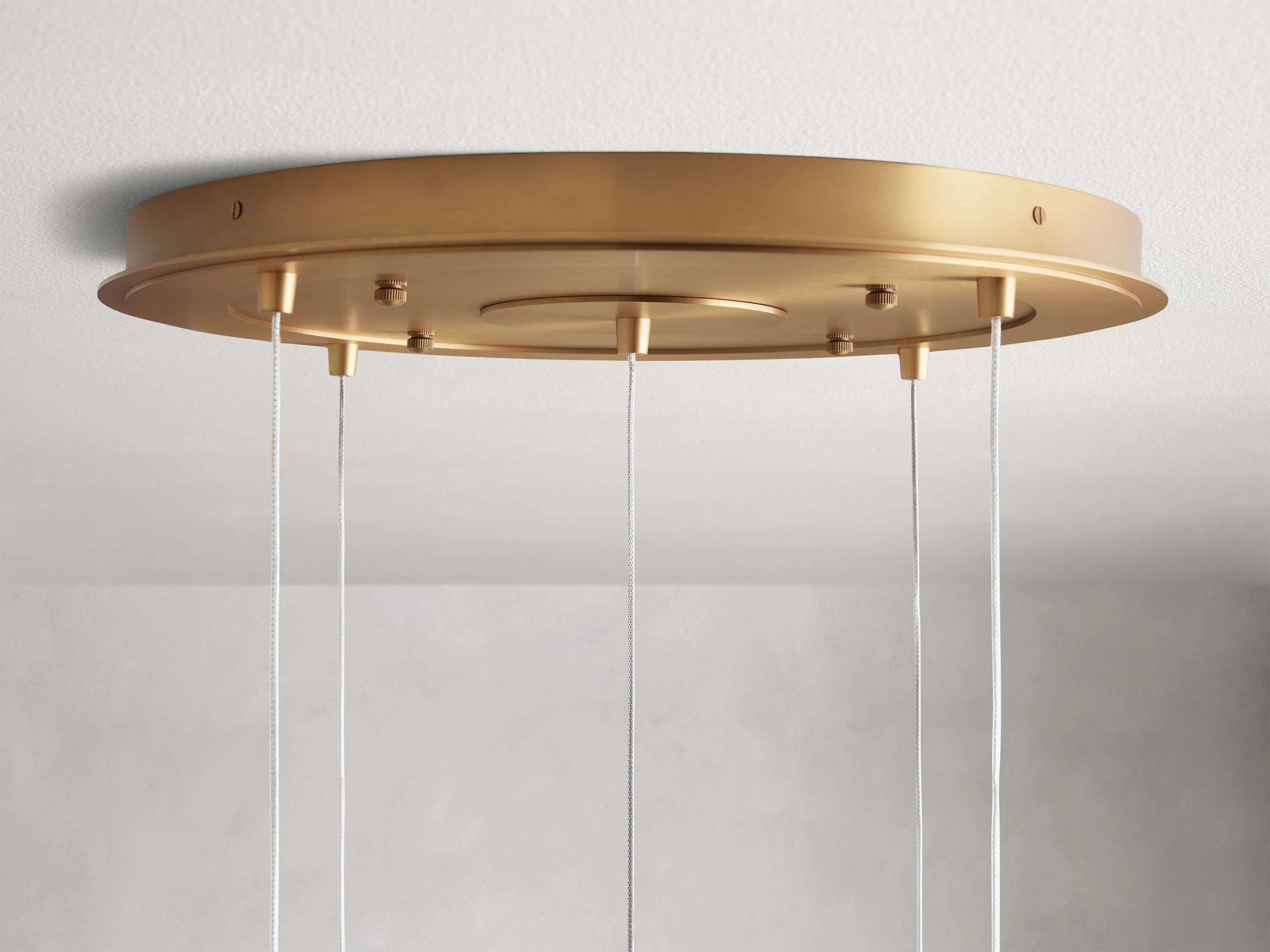 Casen Modern Satin Crystal Round Chandelier - Image 19