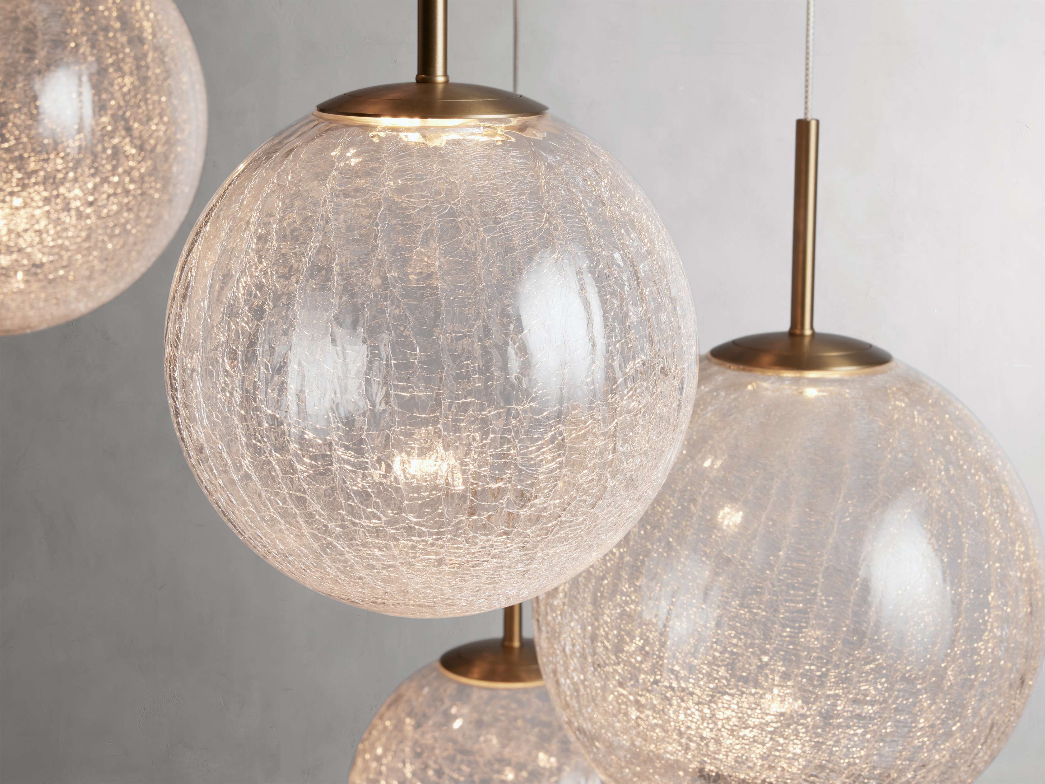 Casen Modern Satin Crystal Round Chandelier - Image 23