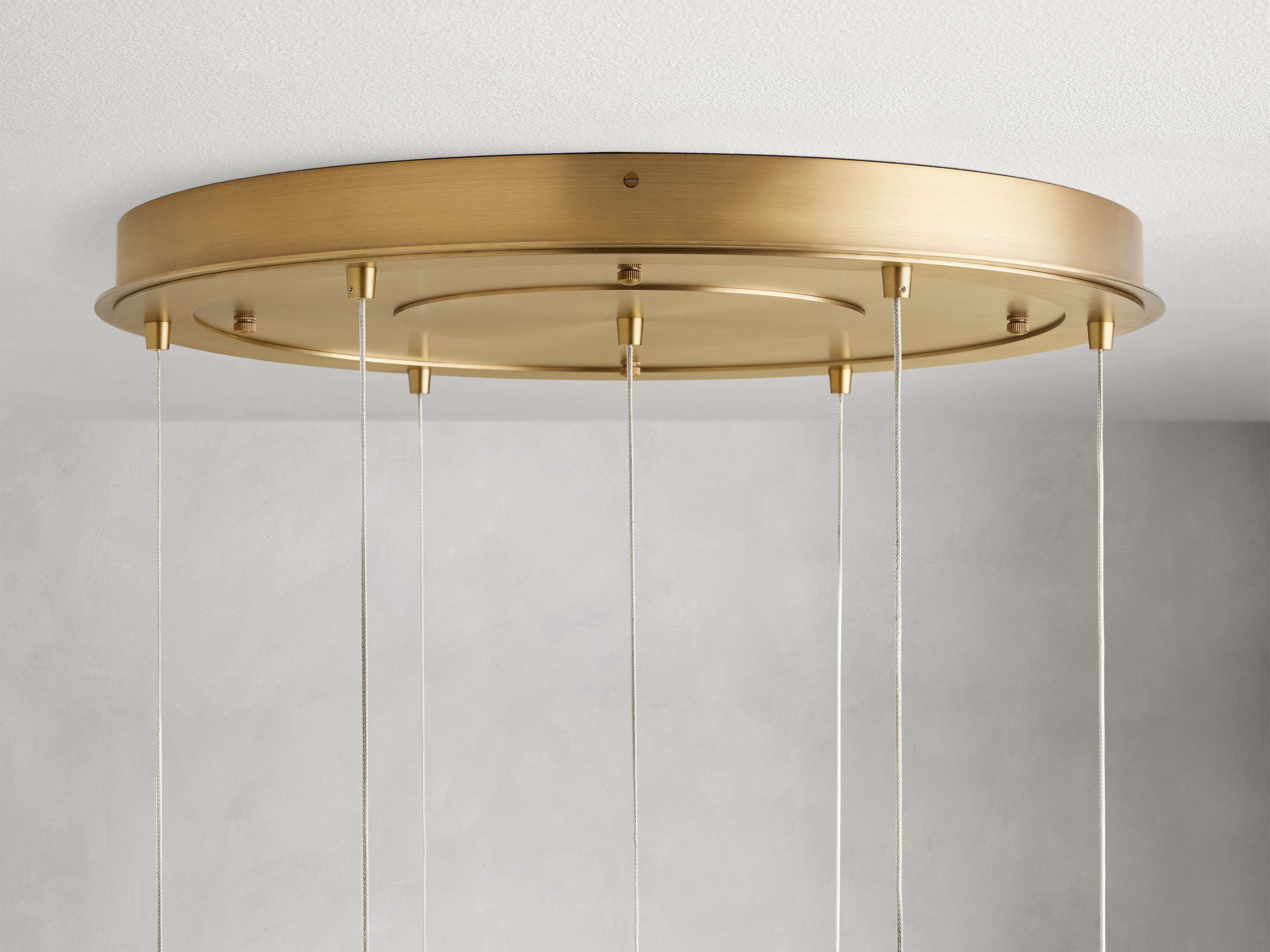 Casen Modern Satin Crystal Round Chandelier - Image 24
