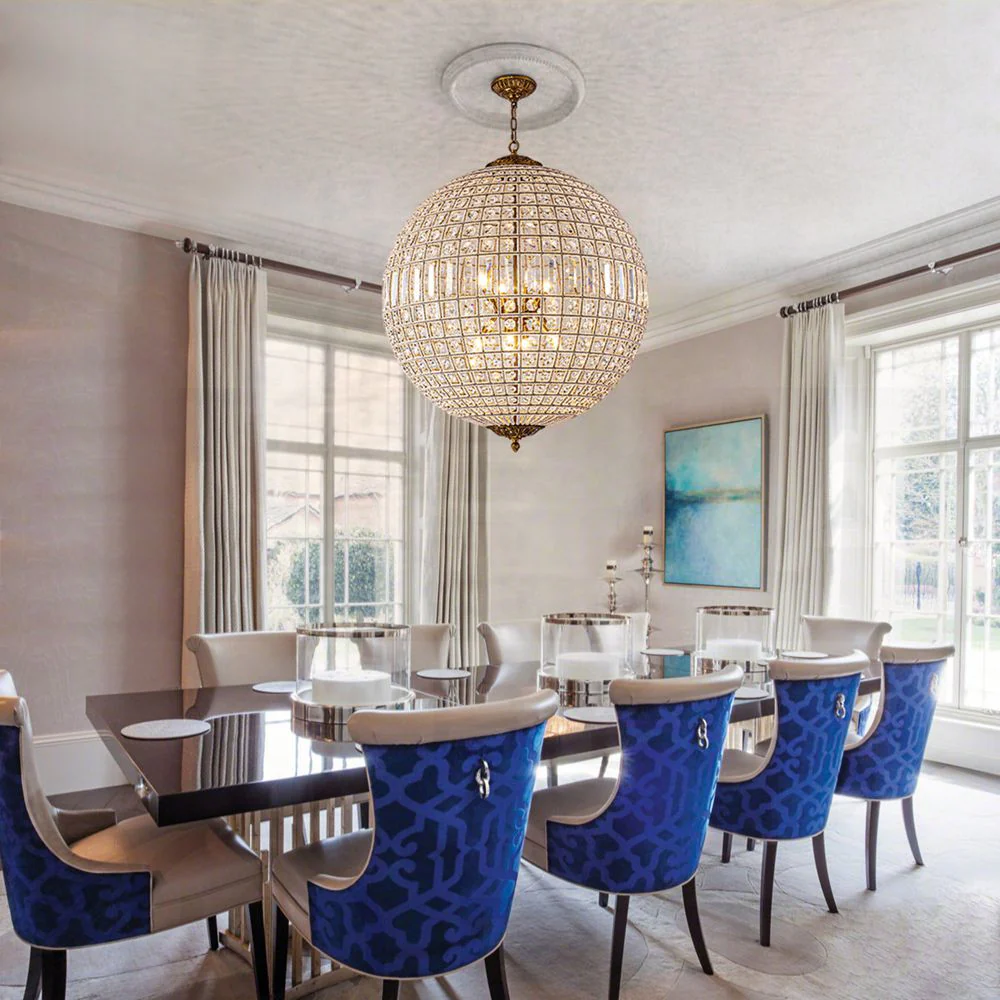 Clarion Luster Trace Sphere Chandelier - Image 34
