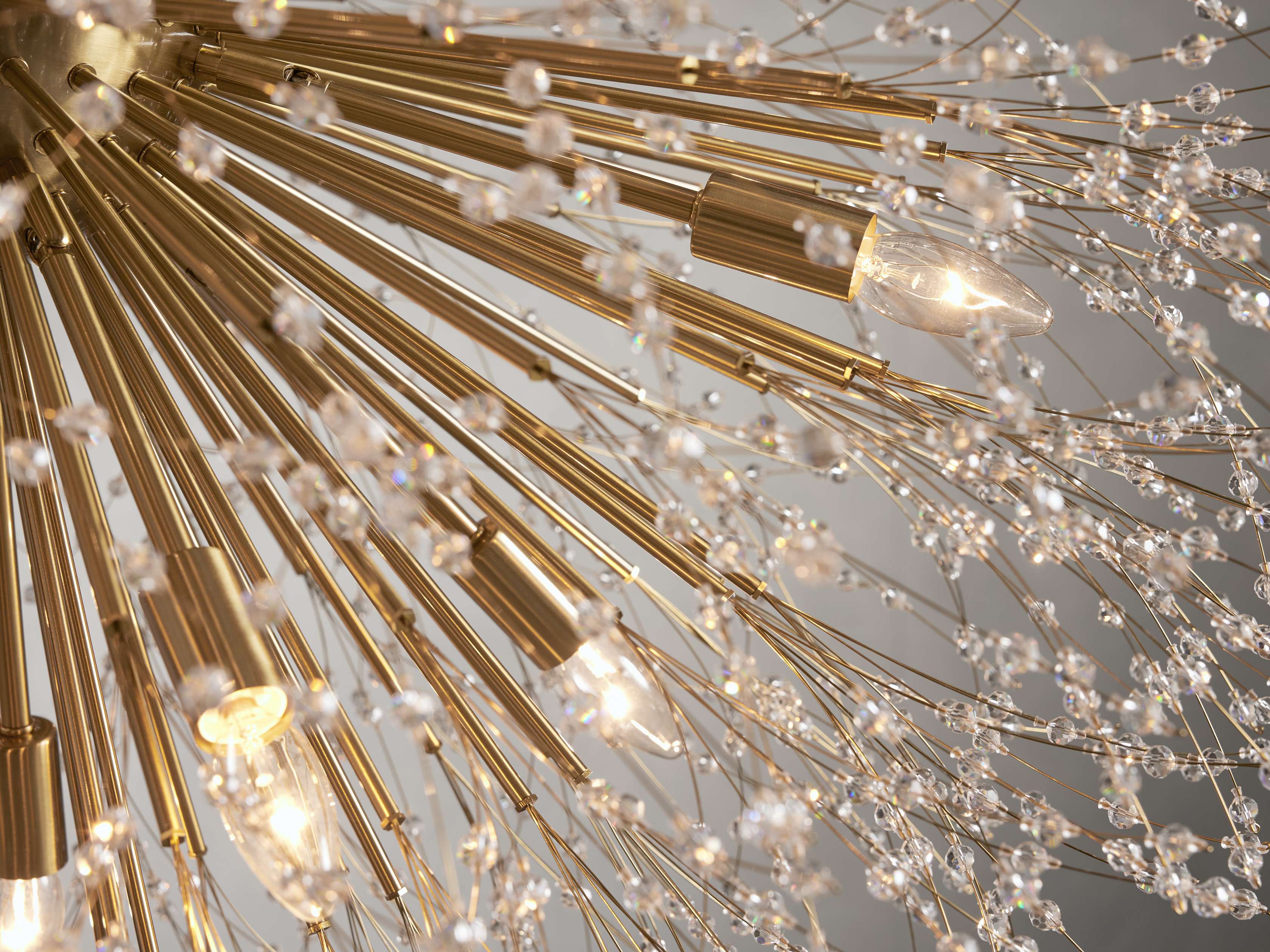 Dandelion Whimsical Crystal Round Chandelier - Image 20