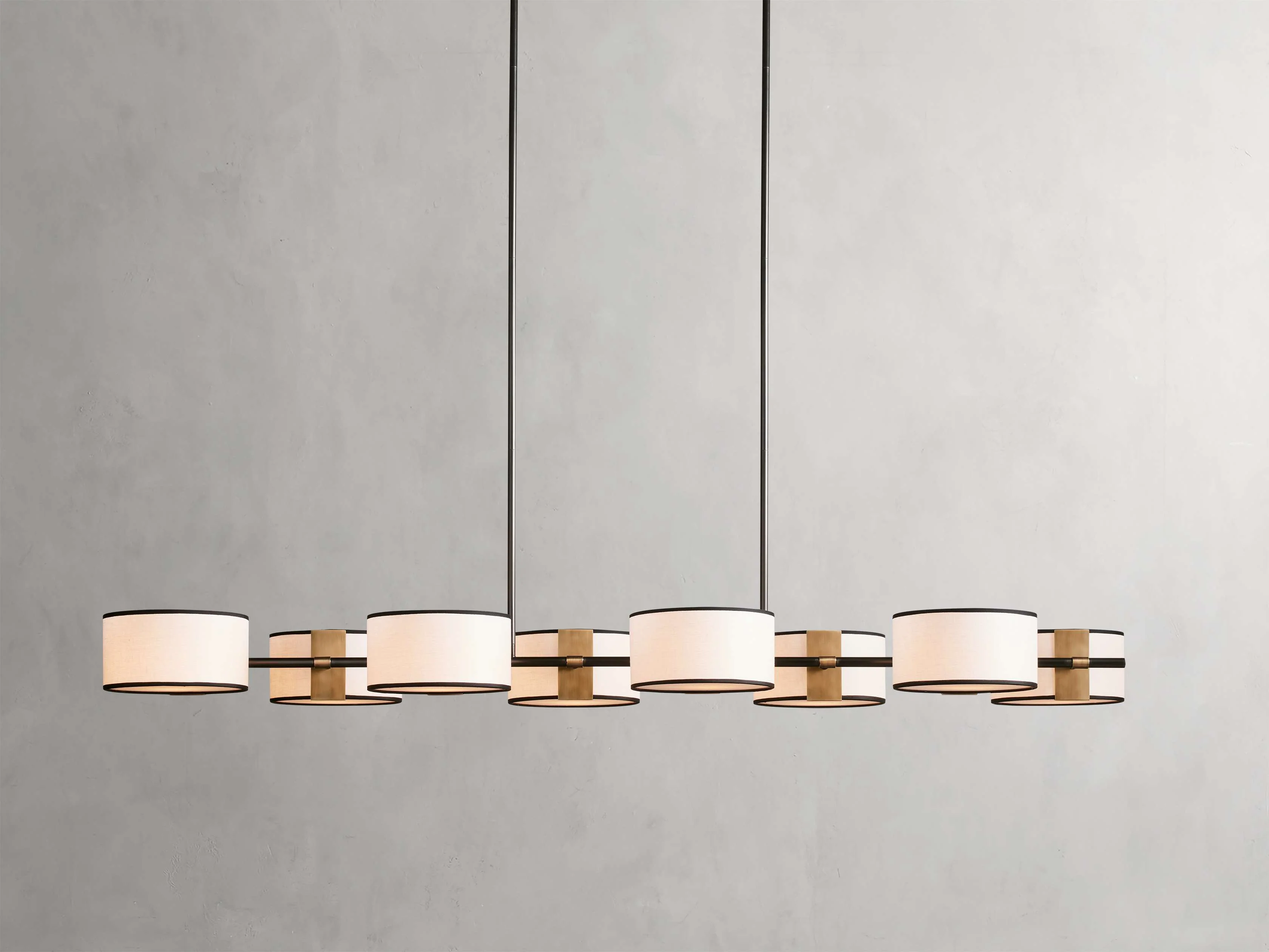 Daphne Gallery Style Linear Chandelier - Image 6