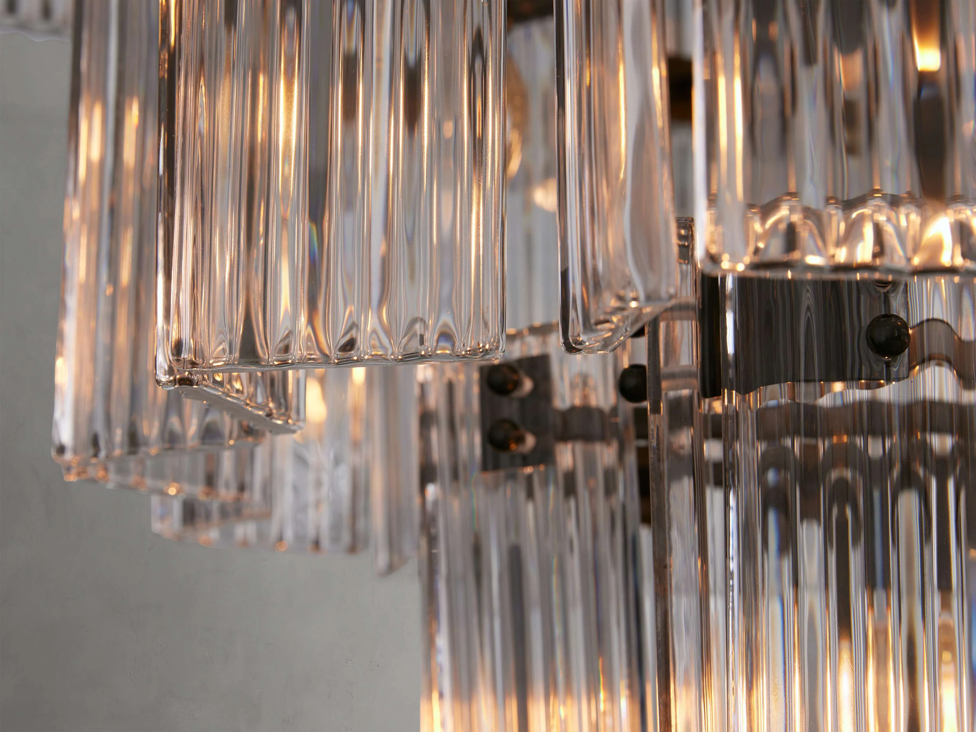 Delsie Reeded Glass Round Chandelier - Image 62
