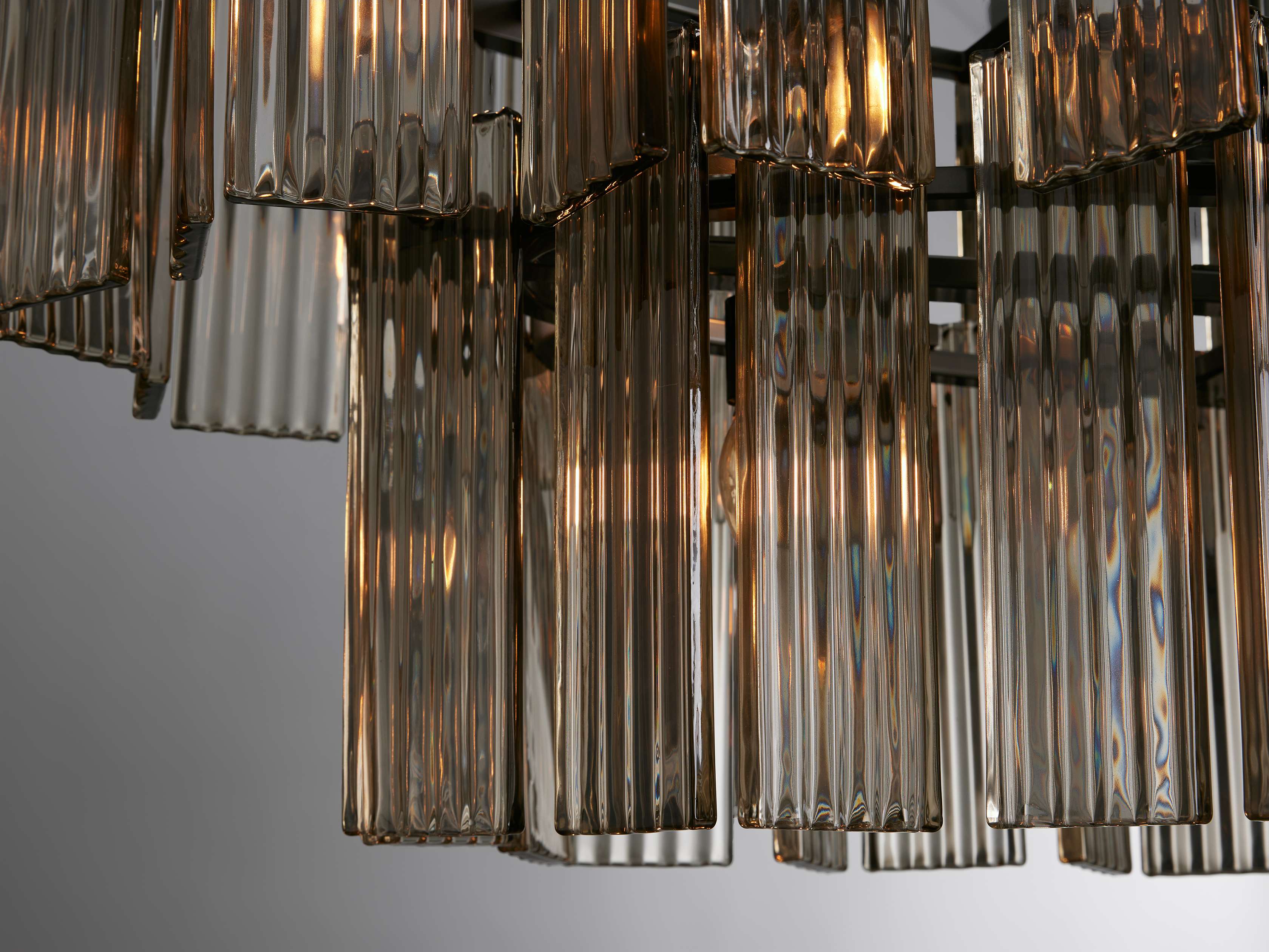 Delsie Vintage Glass Oval Chandelier - Image 37