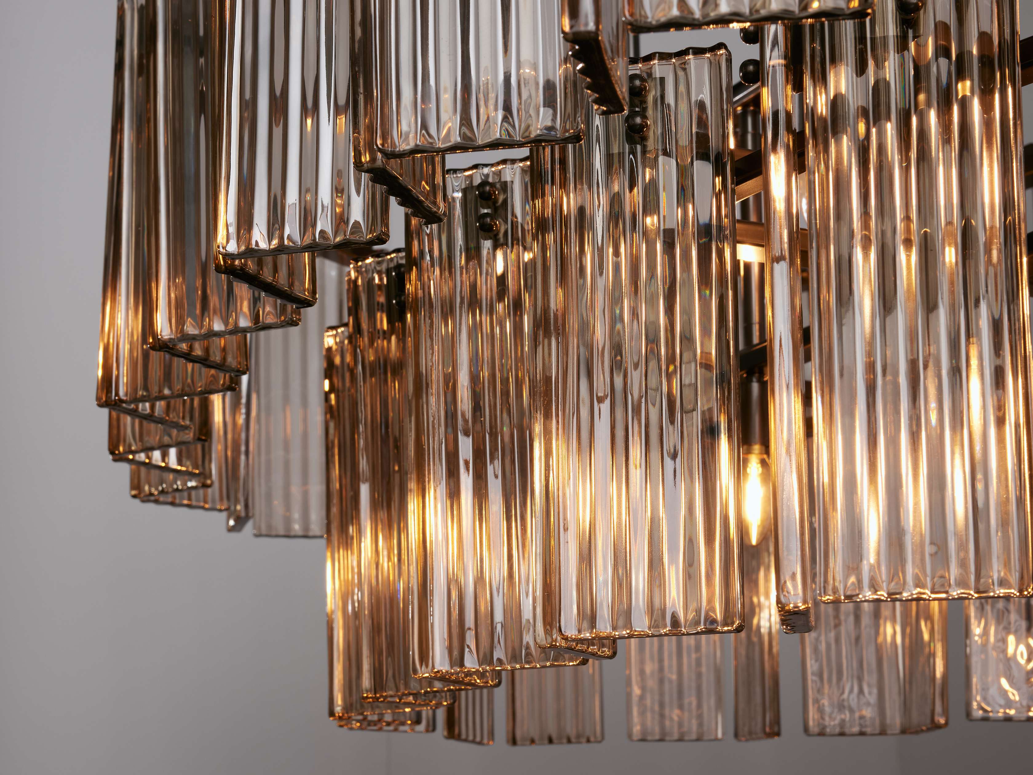Delsie Vintage Glass Oval Chandelier - Image 53