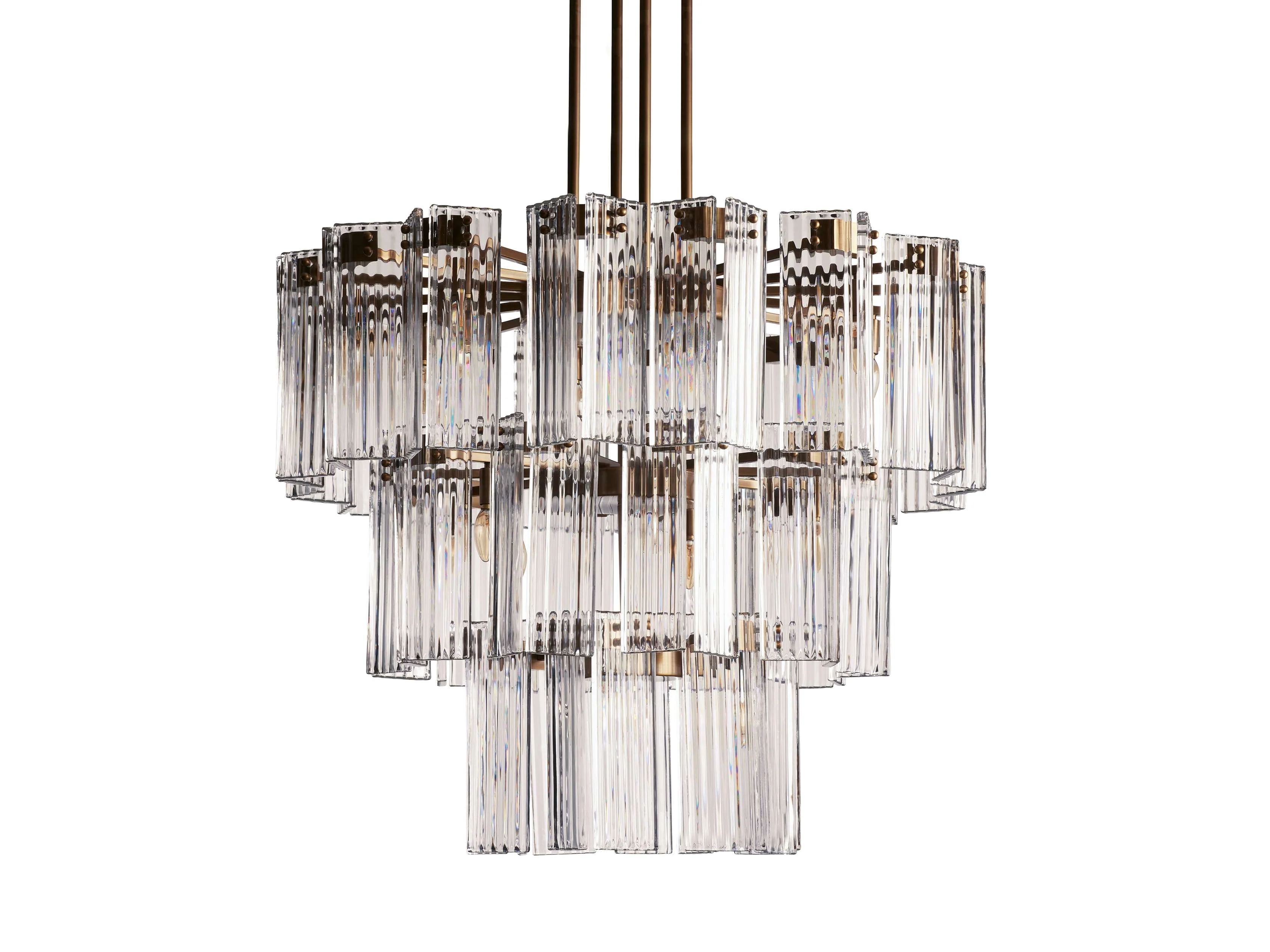 Delsie Vintage Glass Round Chandelier - Image 14