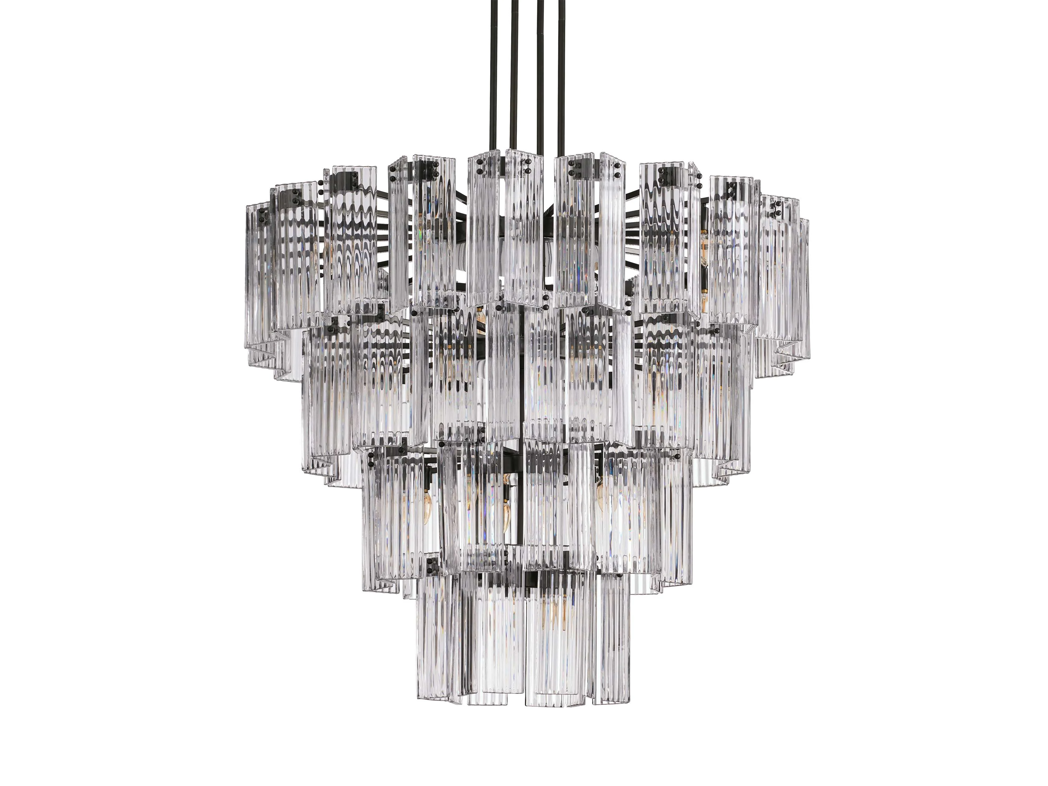 Delsie Vintage Glass Round Chandelier - Image 44