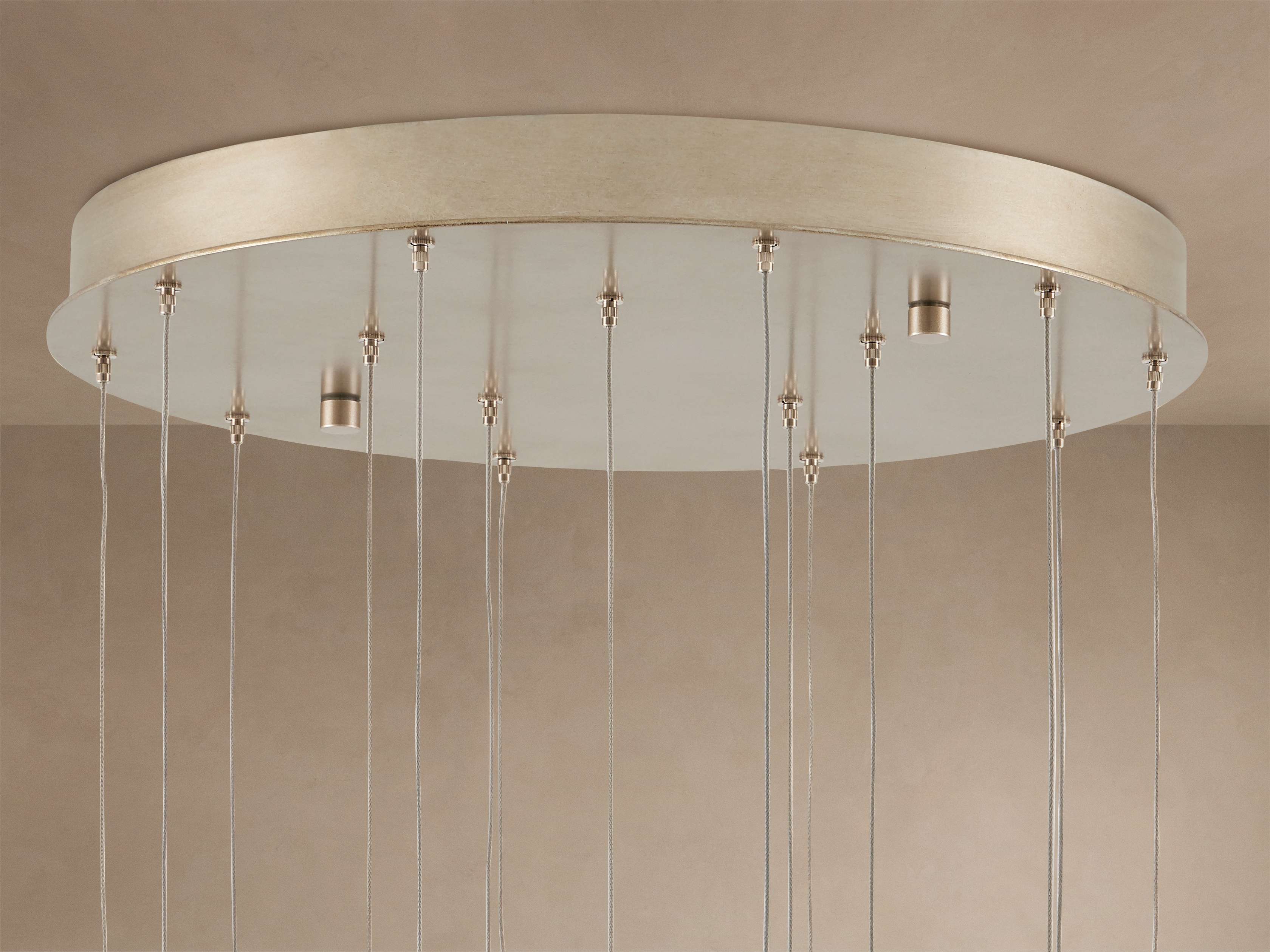 Edda Teardrop Cascade Round Chandelier - Image 4