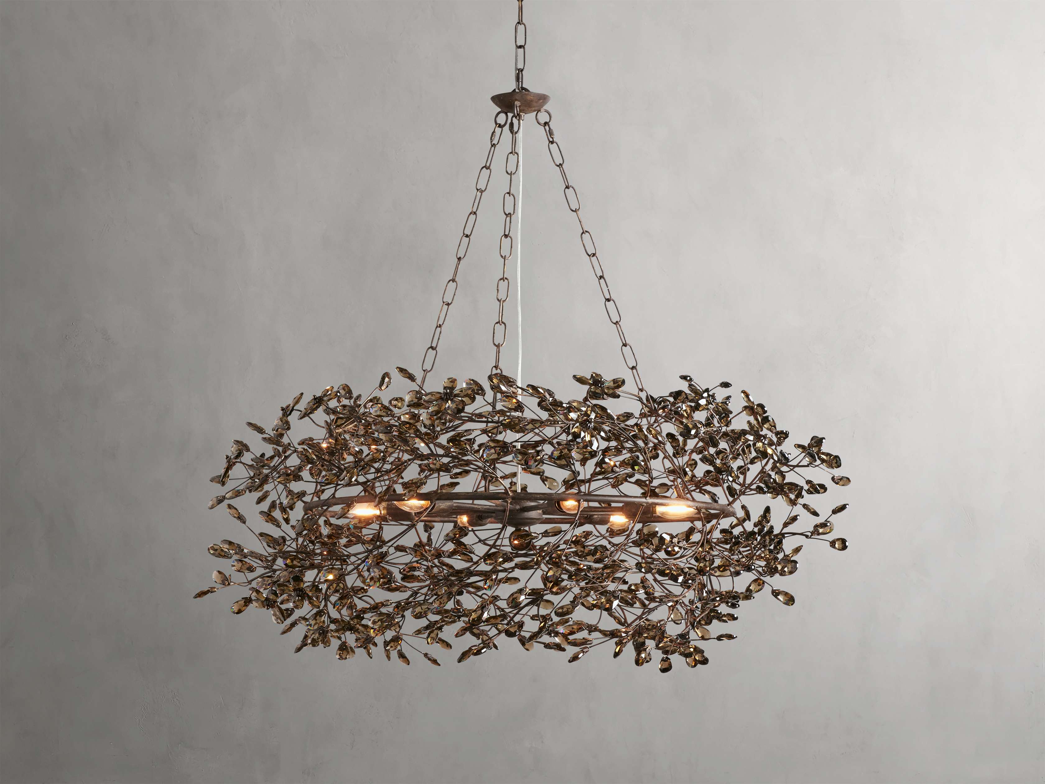 Fiore Delicate Flower Crown Chandelier - Image 10