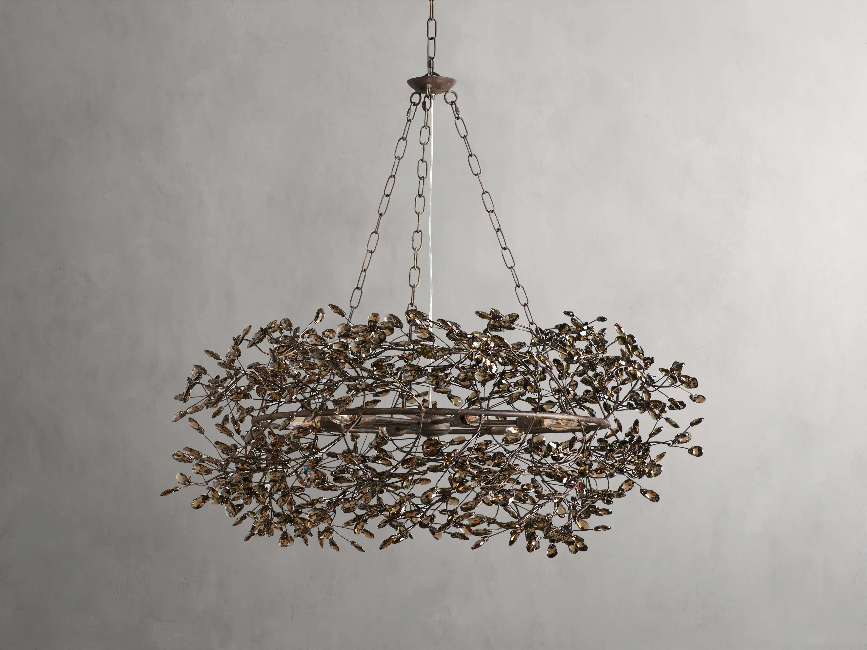 Fiore Delicate Flower Crown Chandelier - Image 11
