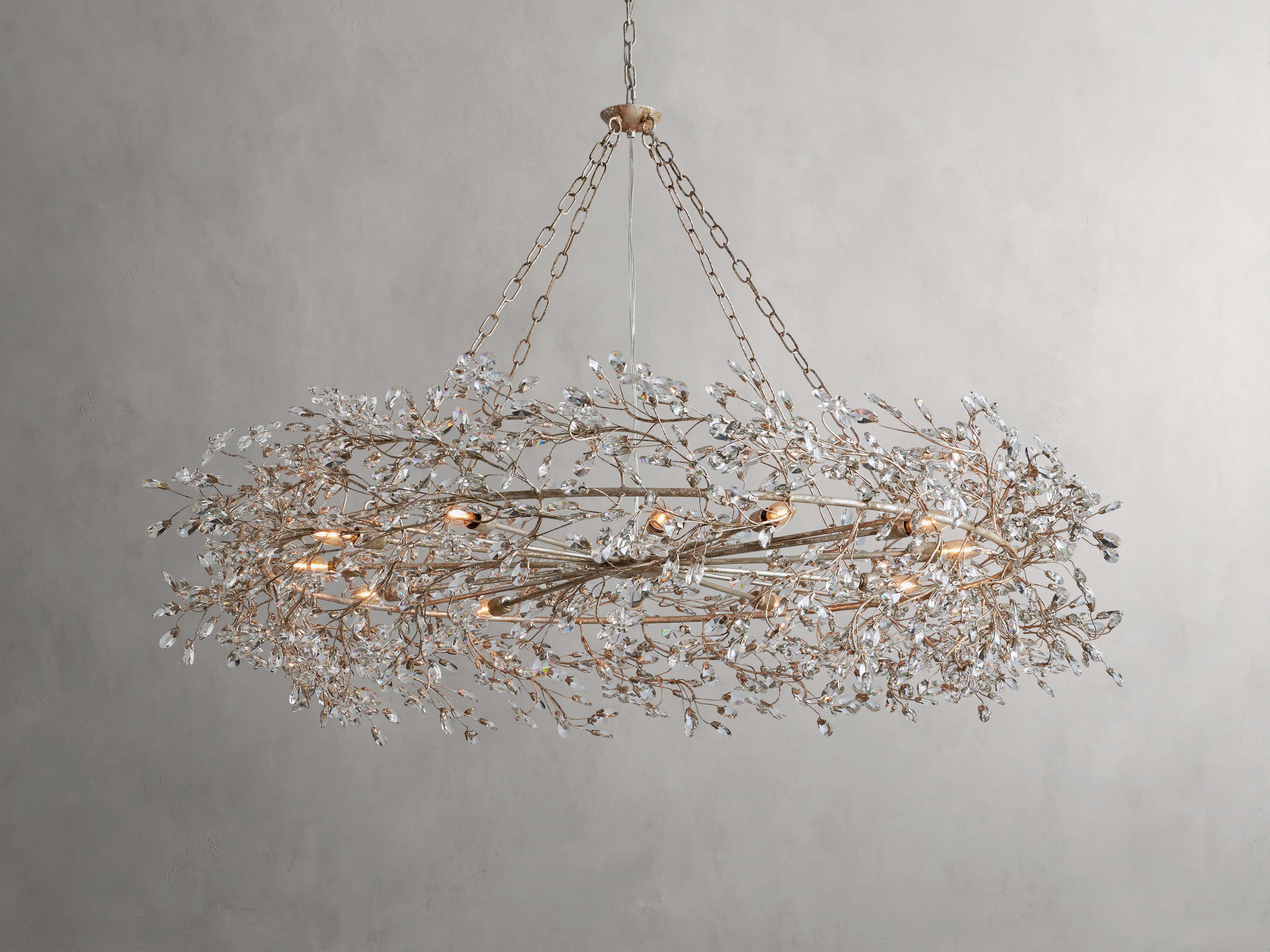 Fiore Delicate Flower Crown Chandelier - Image 28