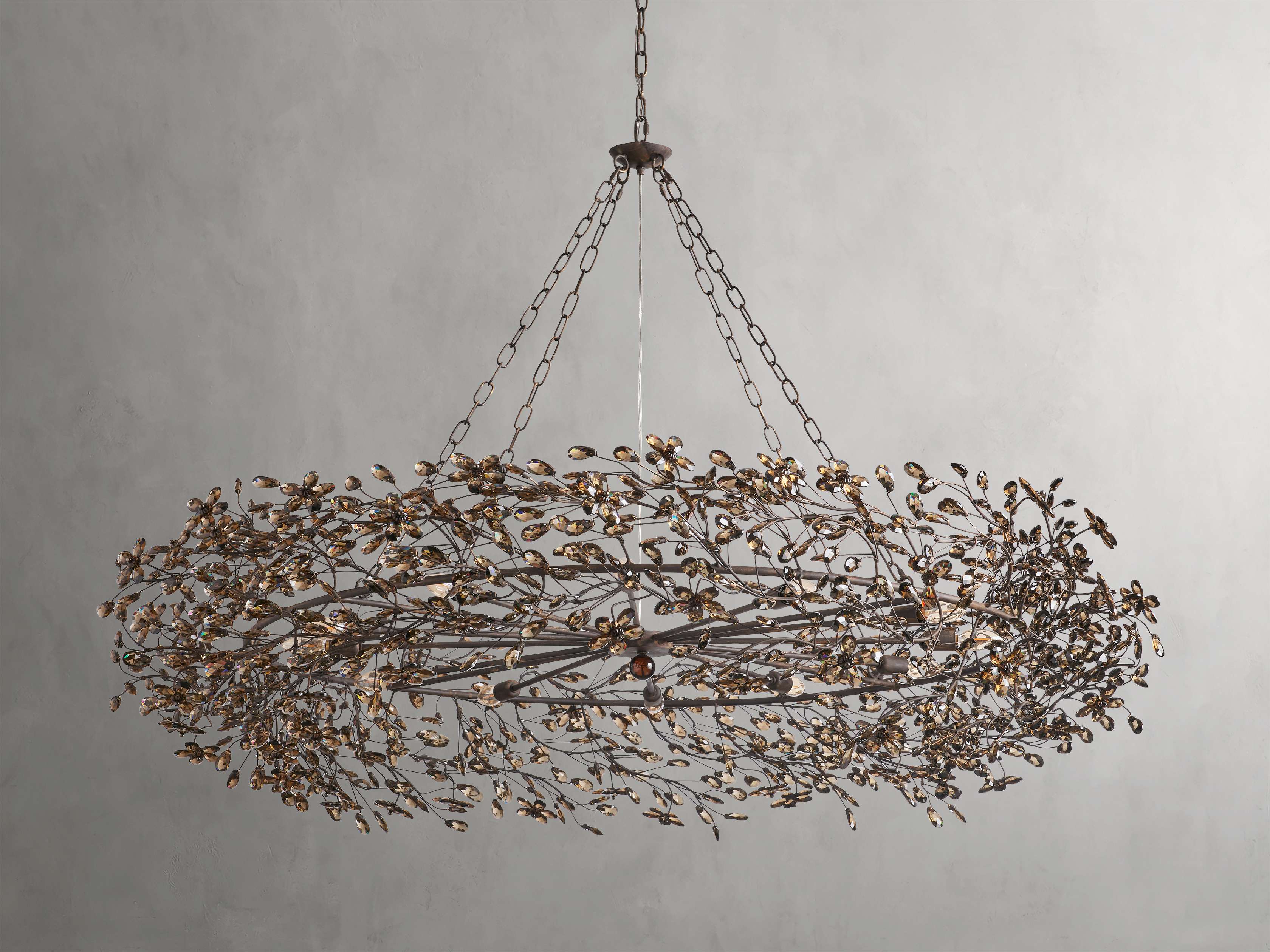 Fiore Delicate Flower Crown Chandelier - Image 32